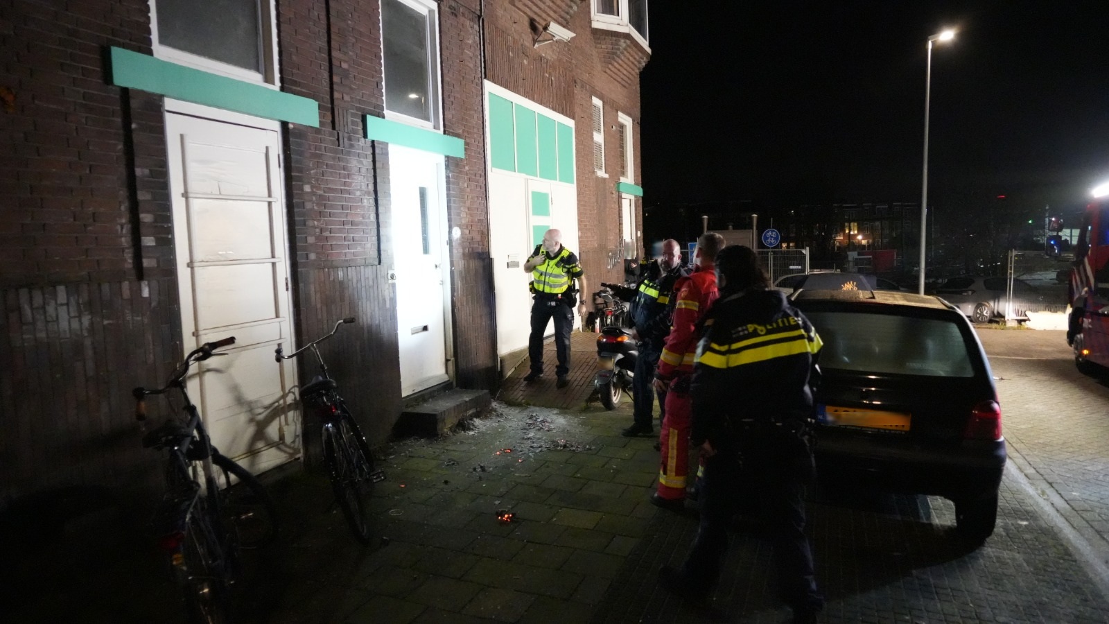 Bewoner aangehouden na melding woningbrand