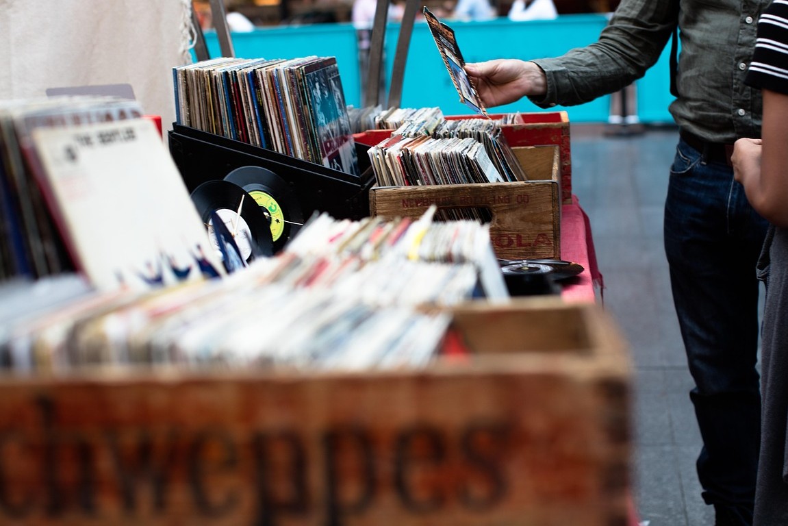 Martiniplaza verandert zaterdag in grote platenwinkel