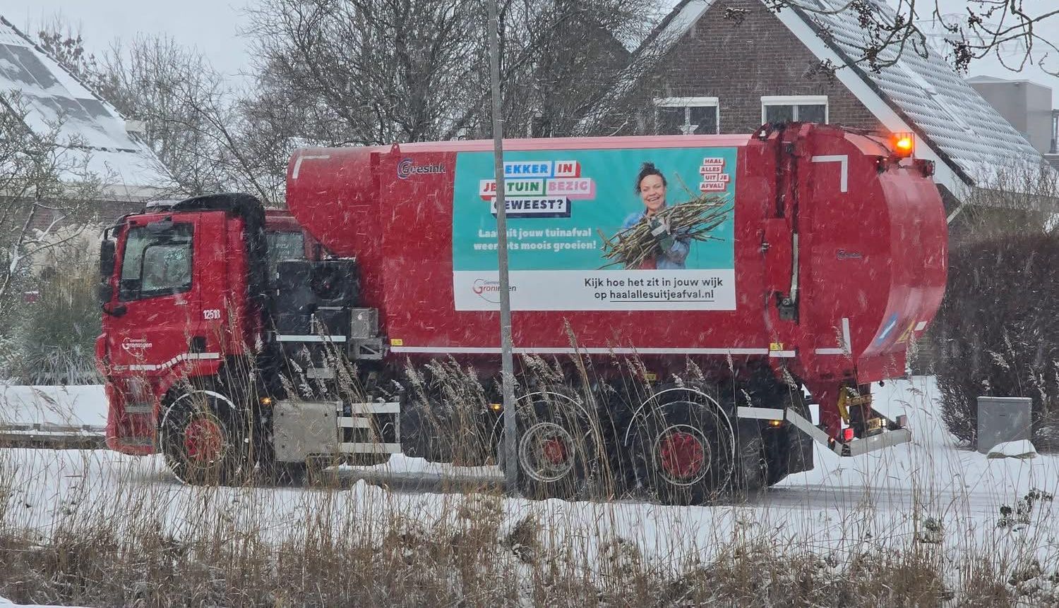 Ook komend weekend geen afval ingezameld in gemeente Groningen: ‘Blijf afval tussentijd thuis beware