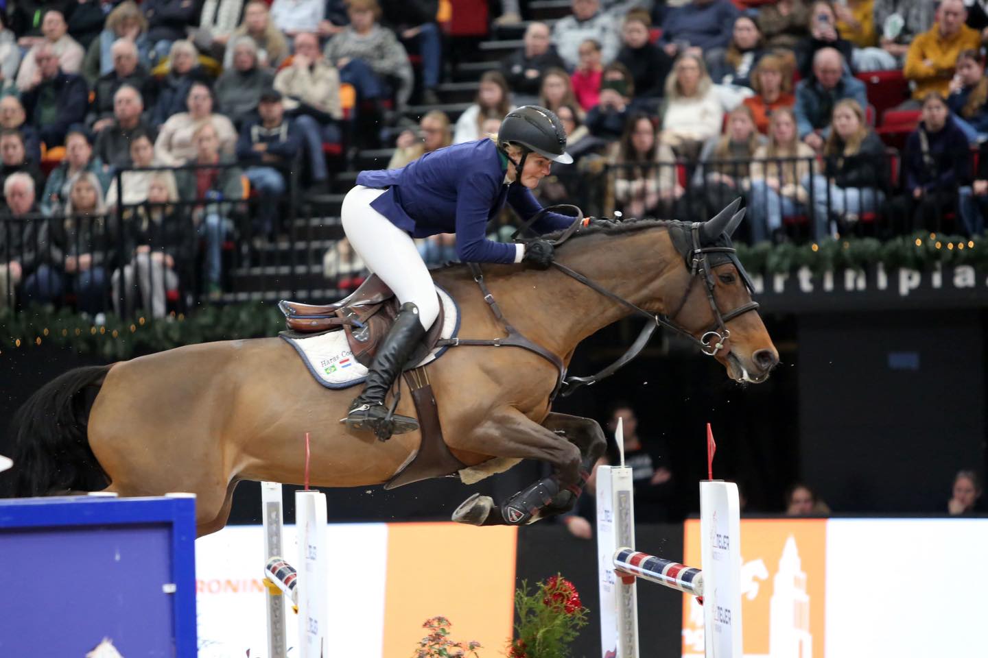 Ook streep door Concours Hippique in MartinPlaza op vrijdagavond vanwege sneeuw op het dak