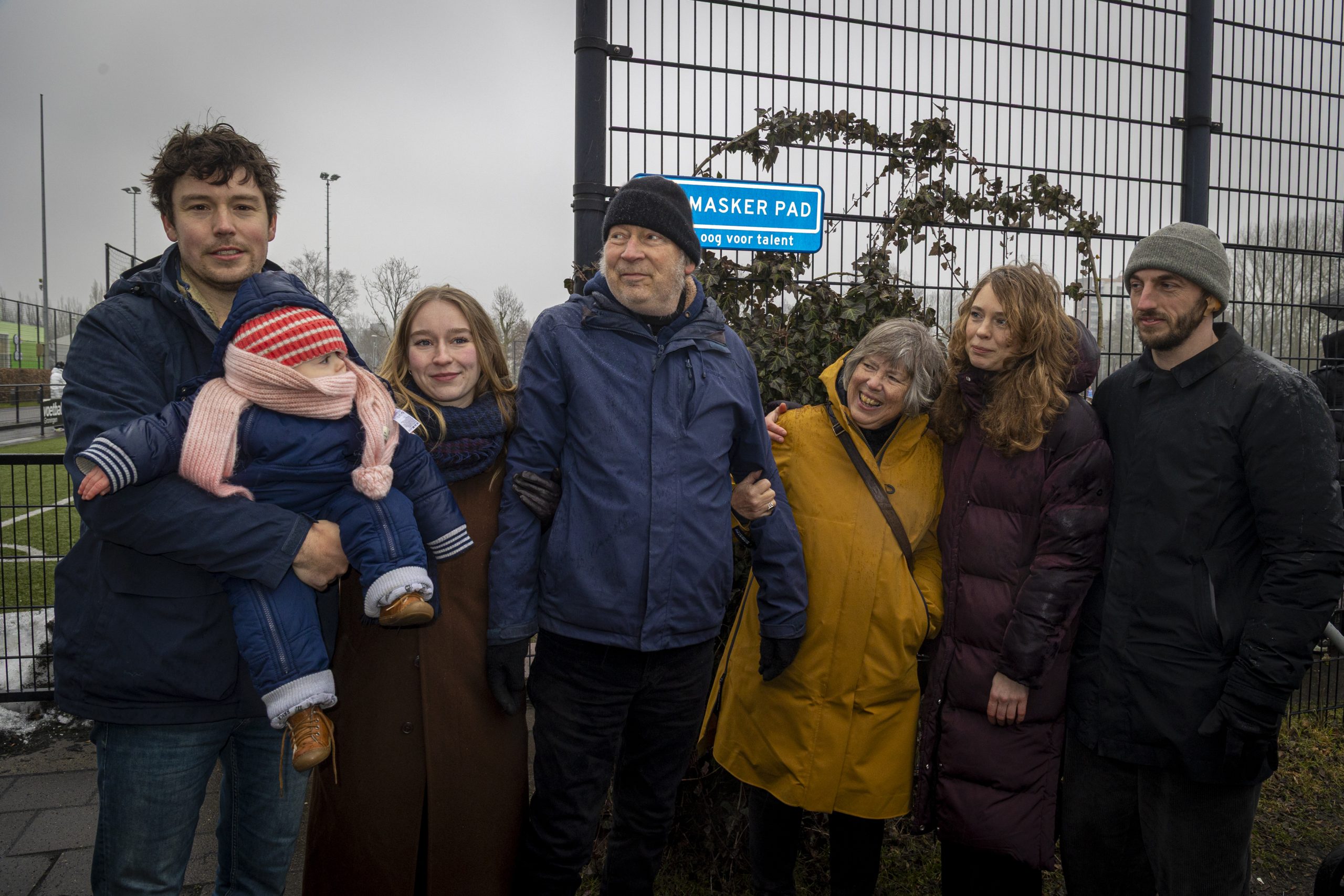 FC Groningen eert journalist Wim Masker met naambord op Corpus den Hoorn