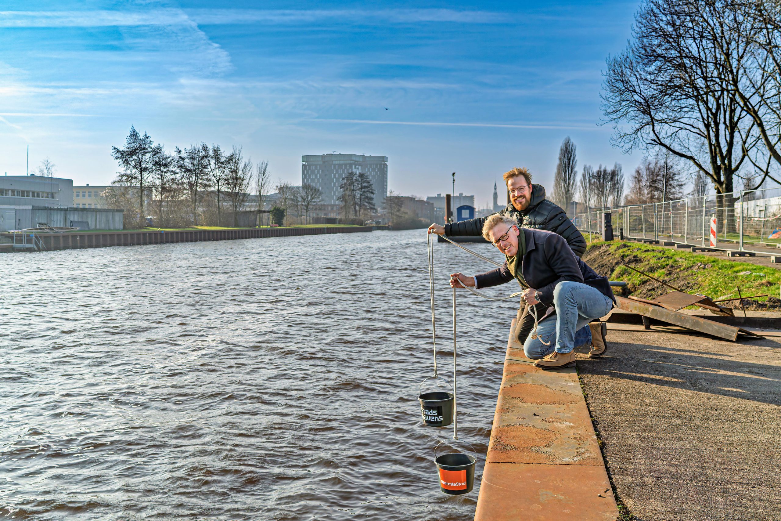 Nieuwe wijk Stadshavens wordt aardgasvrij, mede dankzij Eemskanaal