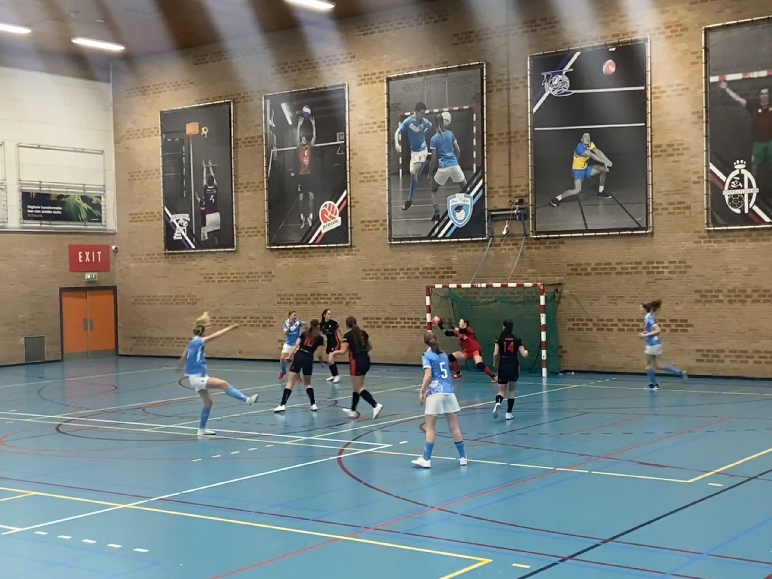 Dames Drs. Vijfje winnen met monsterscore van Roermond tijdens tweede thuisspeelavond