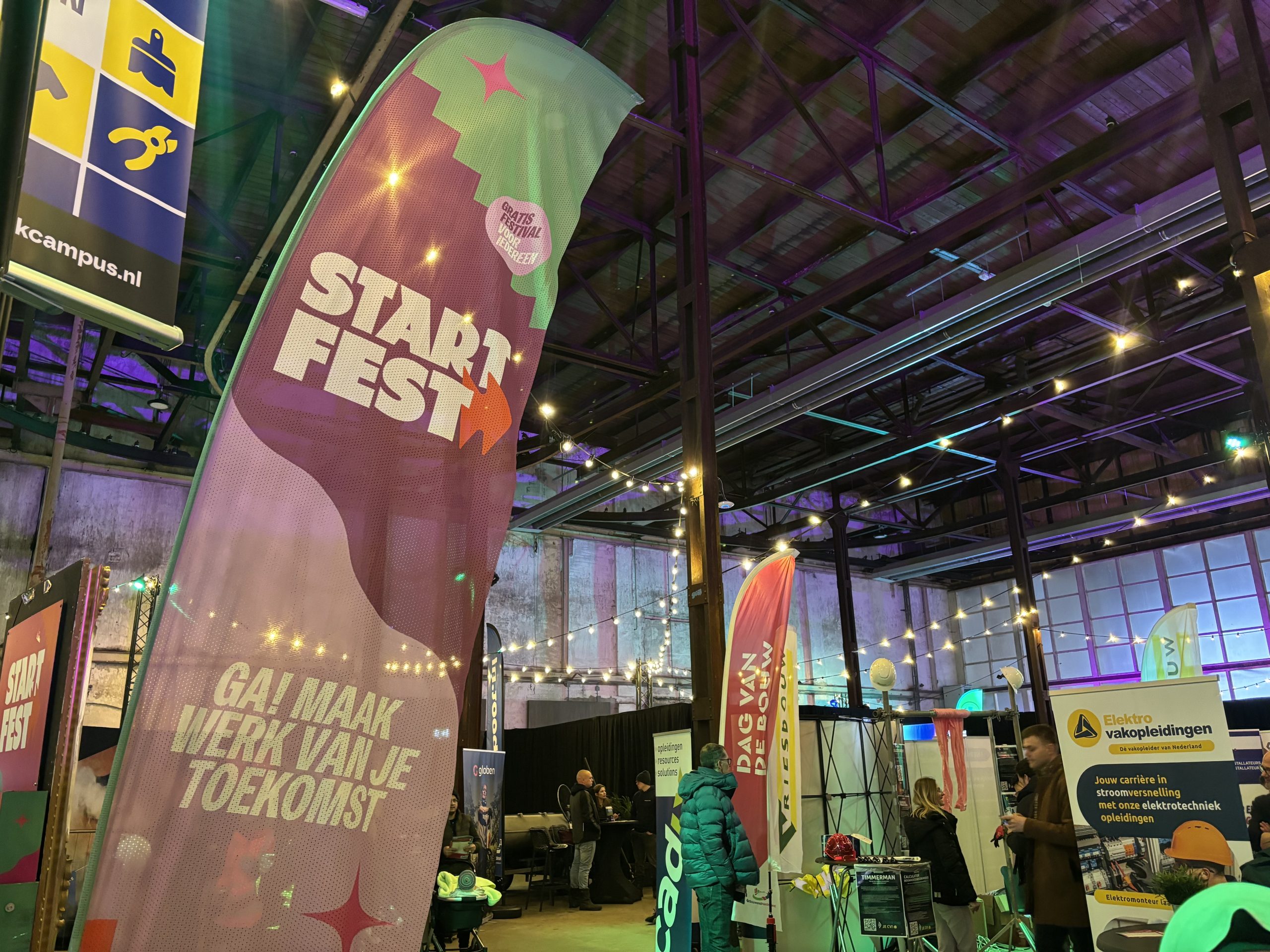 StartFest brengt werkzoekenden en werkgevers samen op Suikerterrein