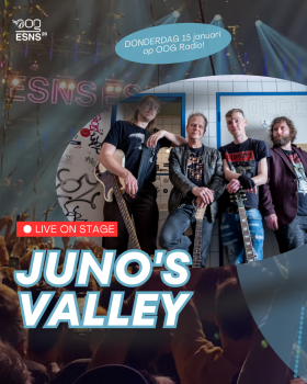 artiesten aakondiging OOG op ESNS Juno's Valley