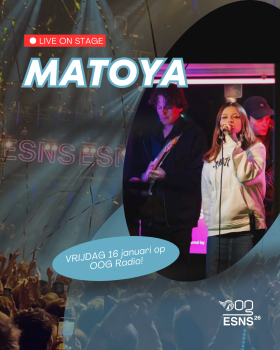 artiesten aakondiging OOG op ESNS MATOYA
