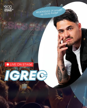 artiesten aakondiging OOG op ESNS Igrec