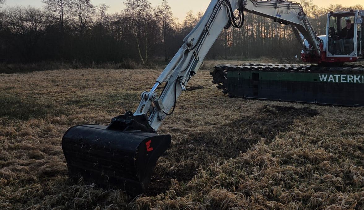 Werkzaamheden gestart voor laagveenherstel bij Haren en Oosterpolder