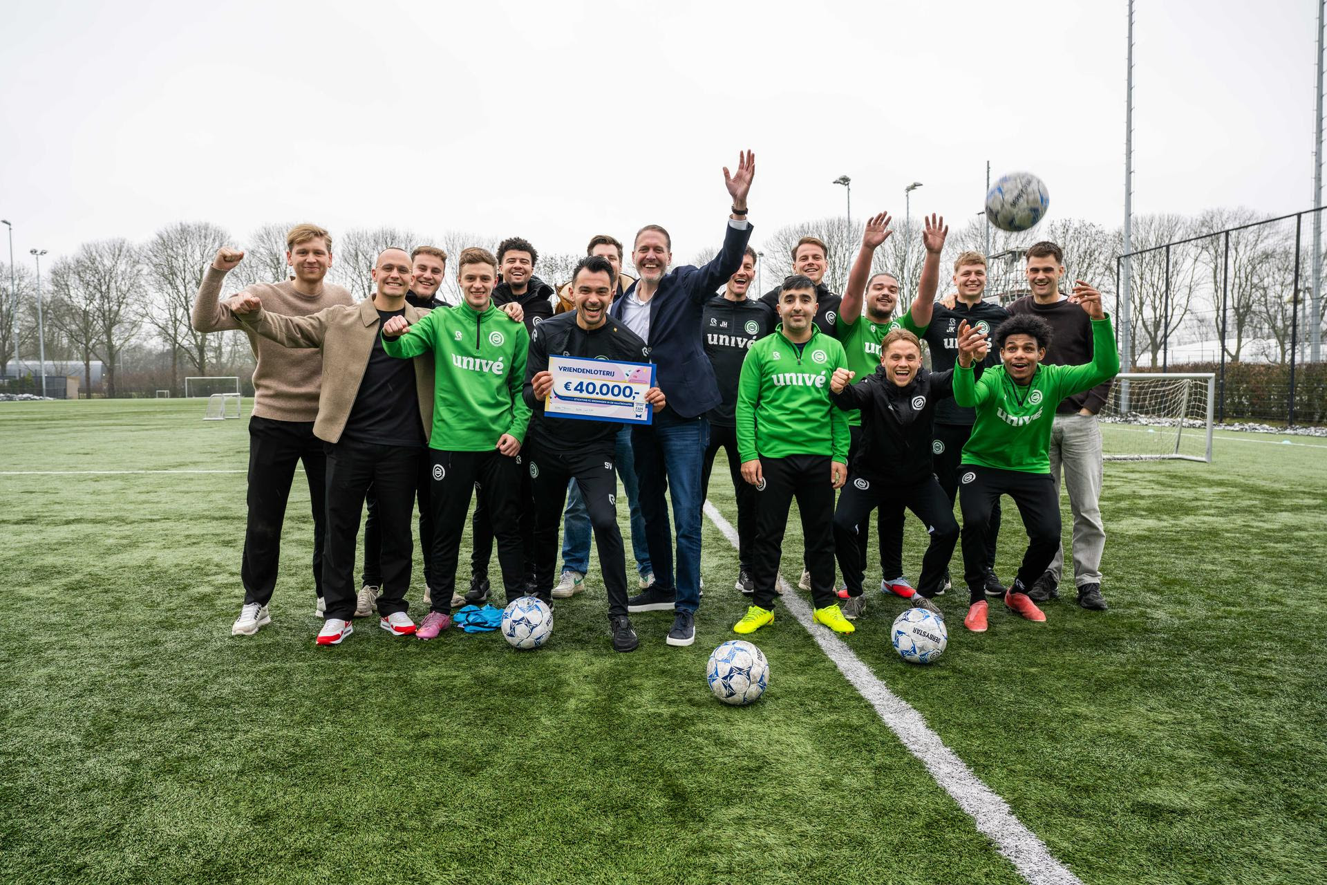 Donatie van 40 duizend euro voor FC Groningen in de Maatschappij