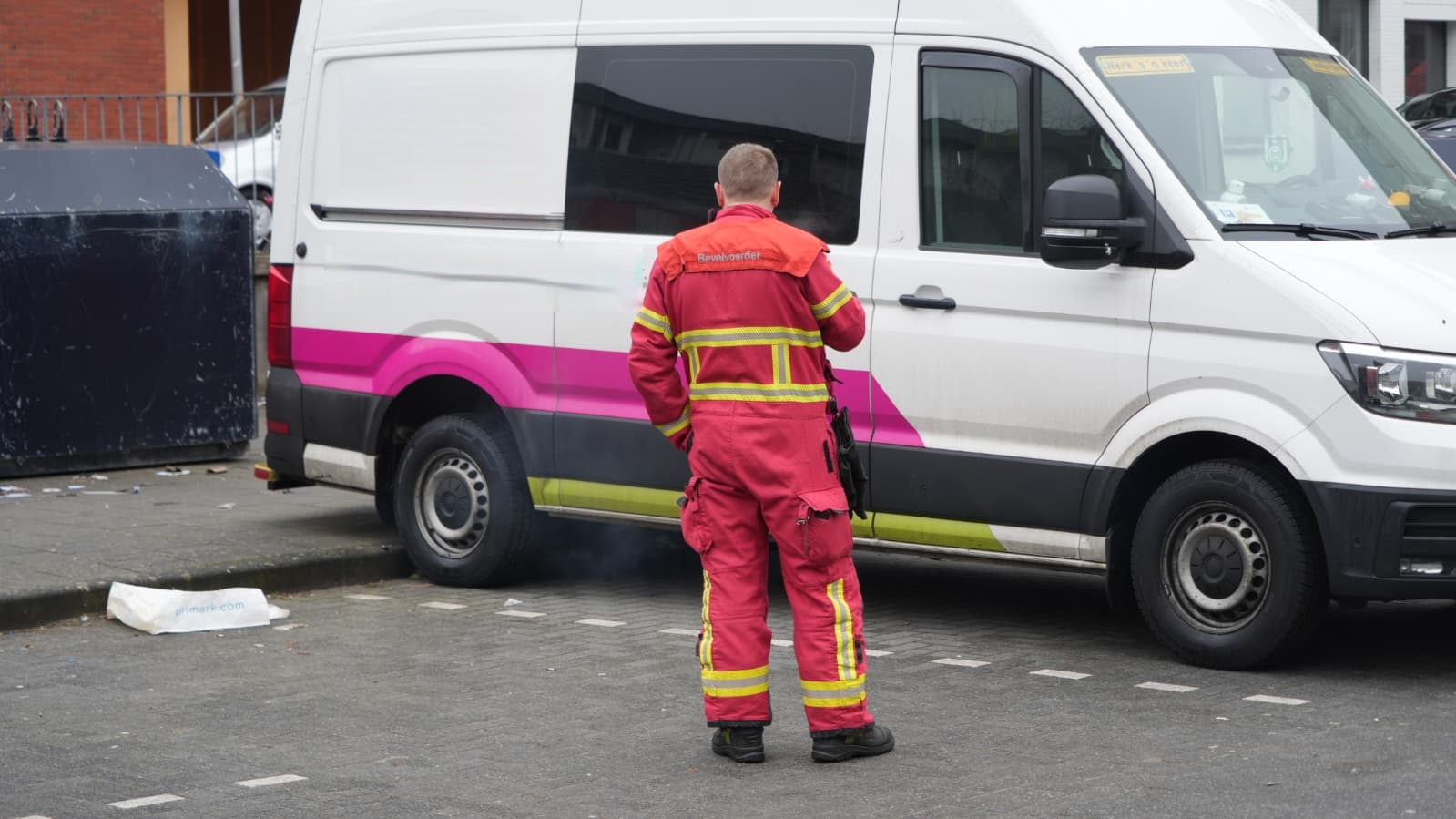 Rook uit bestelbus Vechtstraat blijkt standkachel