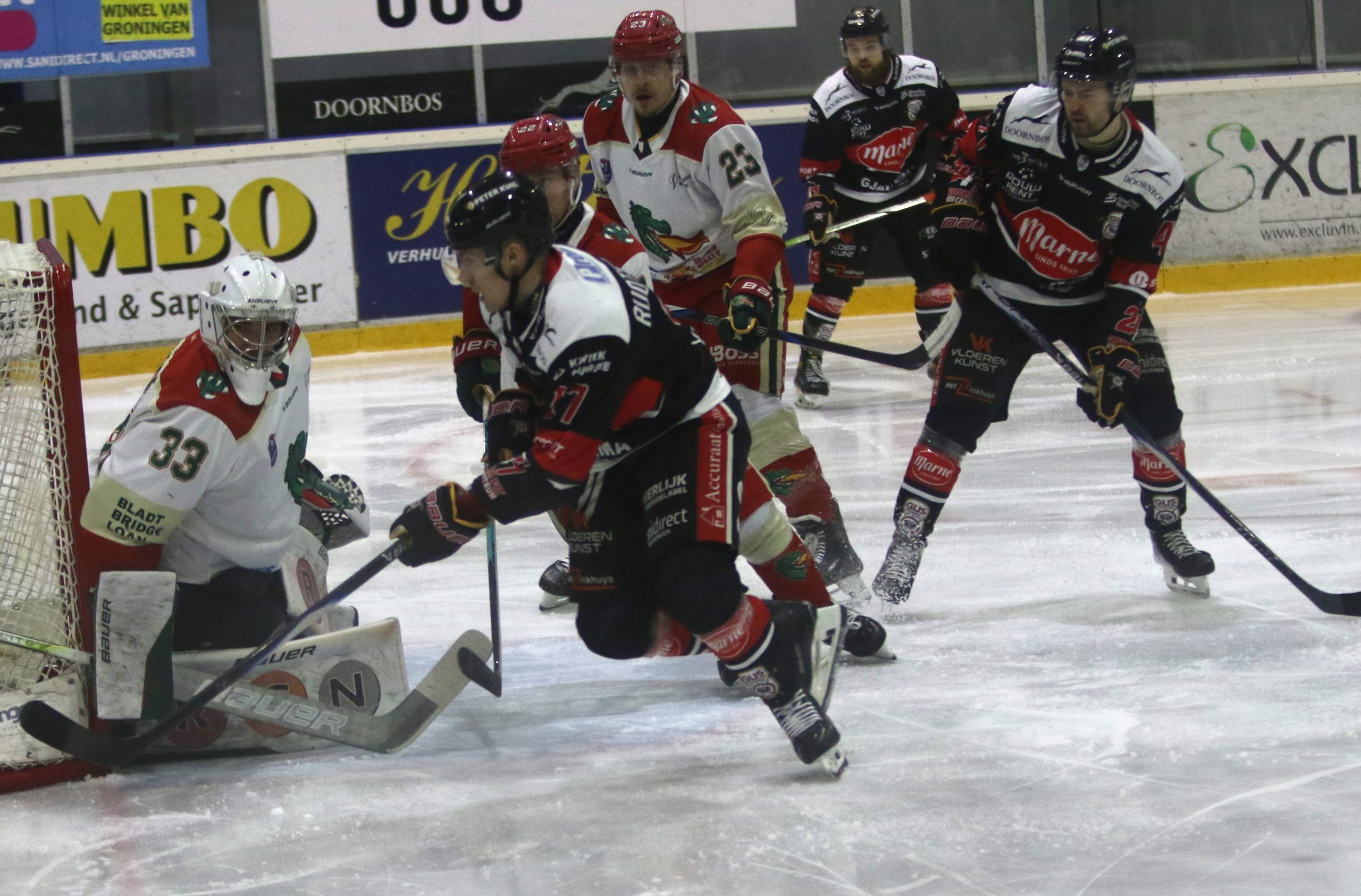 IJshockeyers GIJS na nieuwe nederlaag tegen Utrecht uitgeschakeld in play-offs