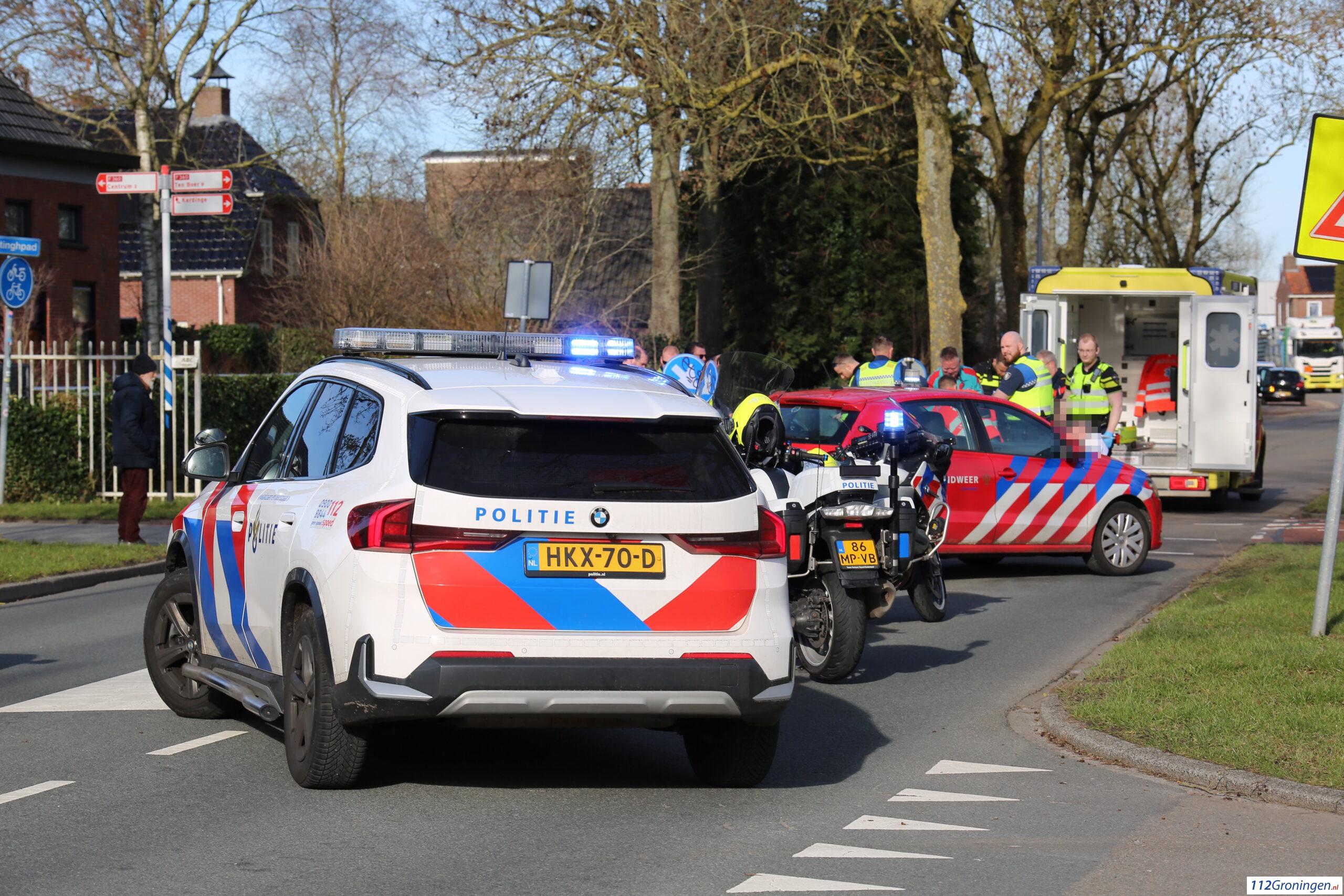 Gewonden bij ongeluk aan Pop Dijkemaweg