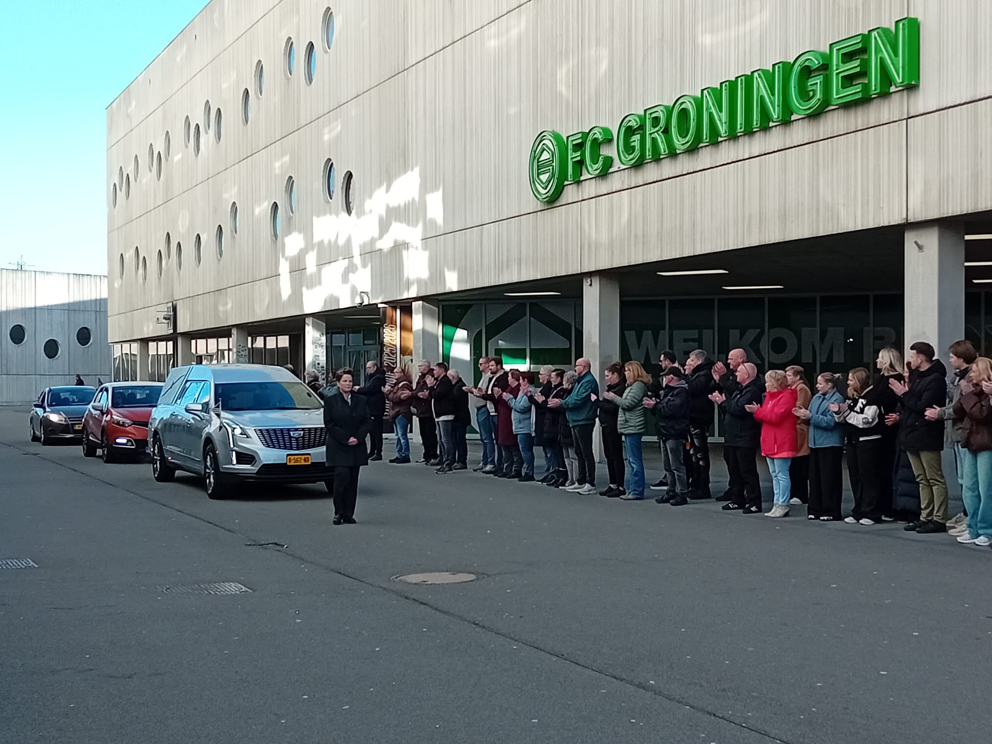 Overleden FC-steward krijgt ereronde om Euroborg