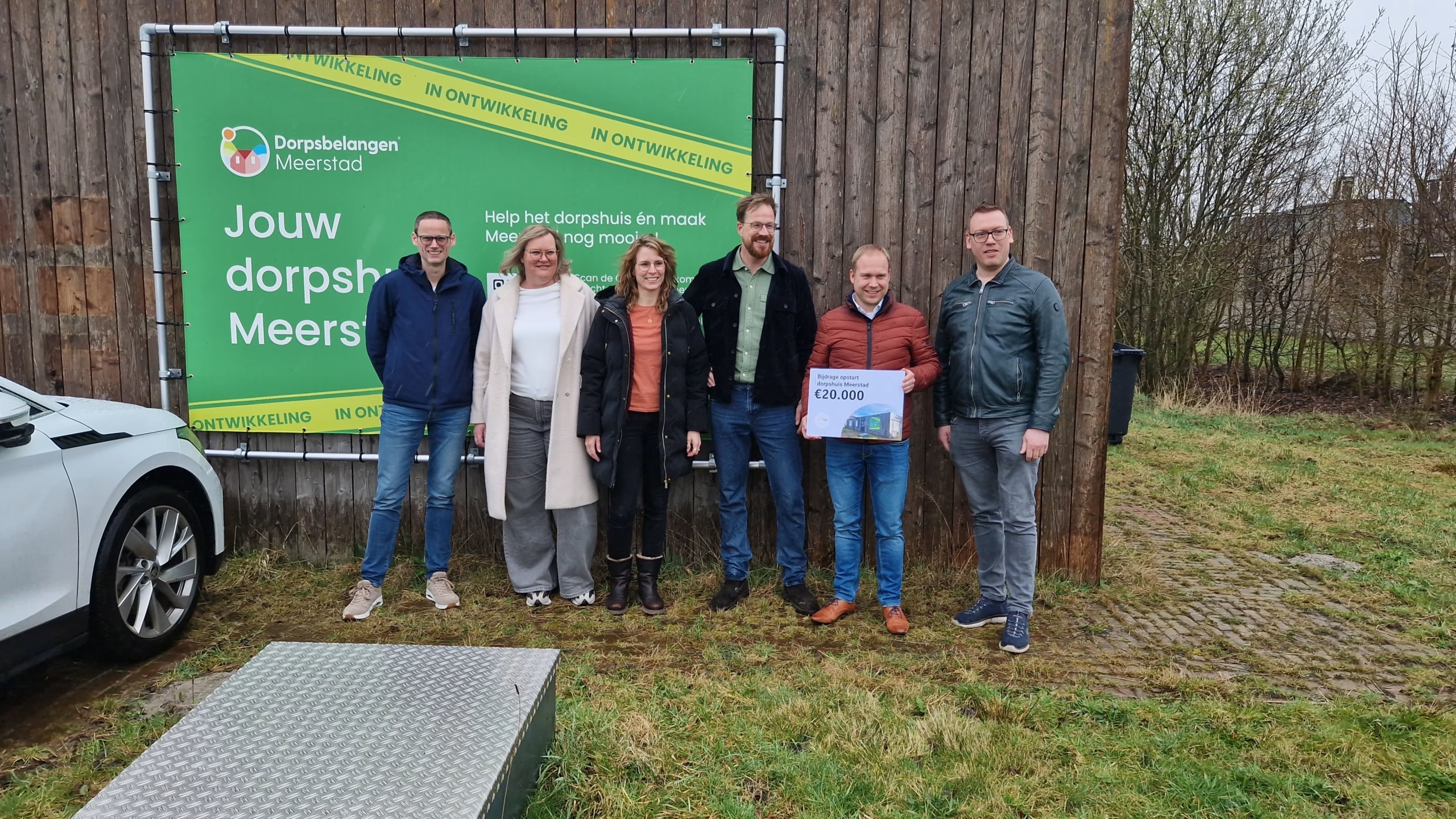 Dorpshuis in Meerstad ontvangt 20.000 euro van gemeente