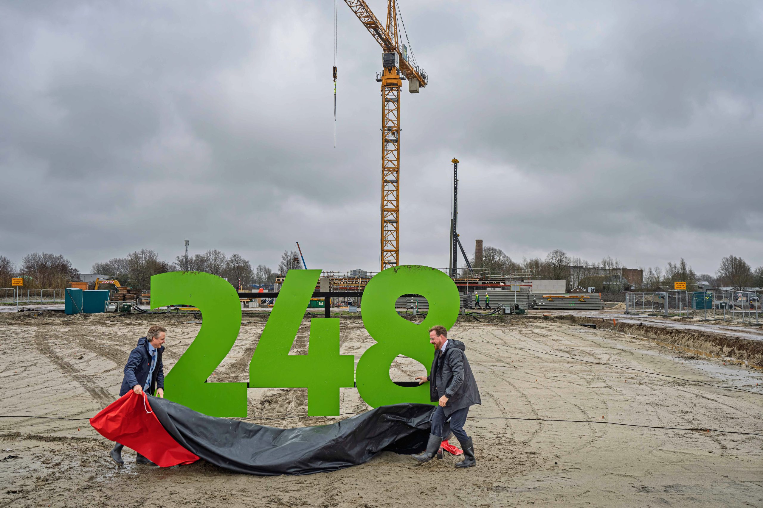 Al 248 woningen in aanbouw op De Suikerzijde
