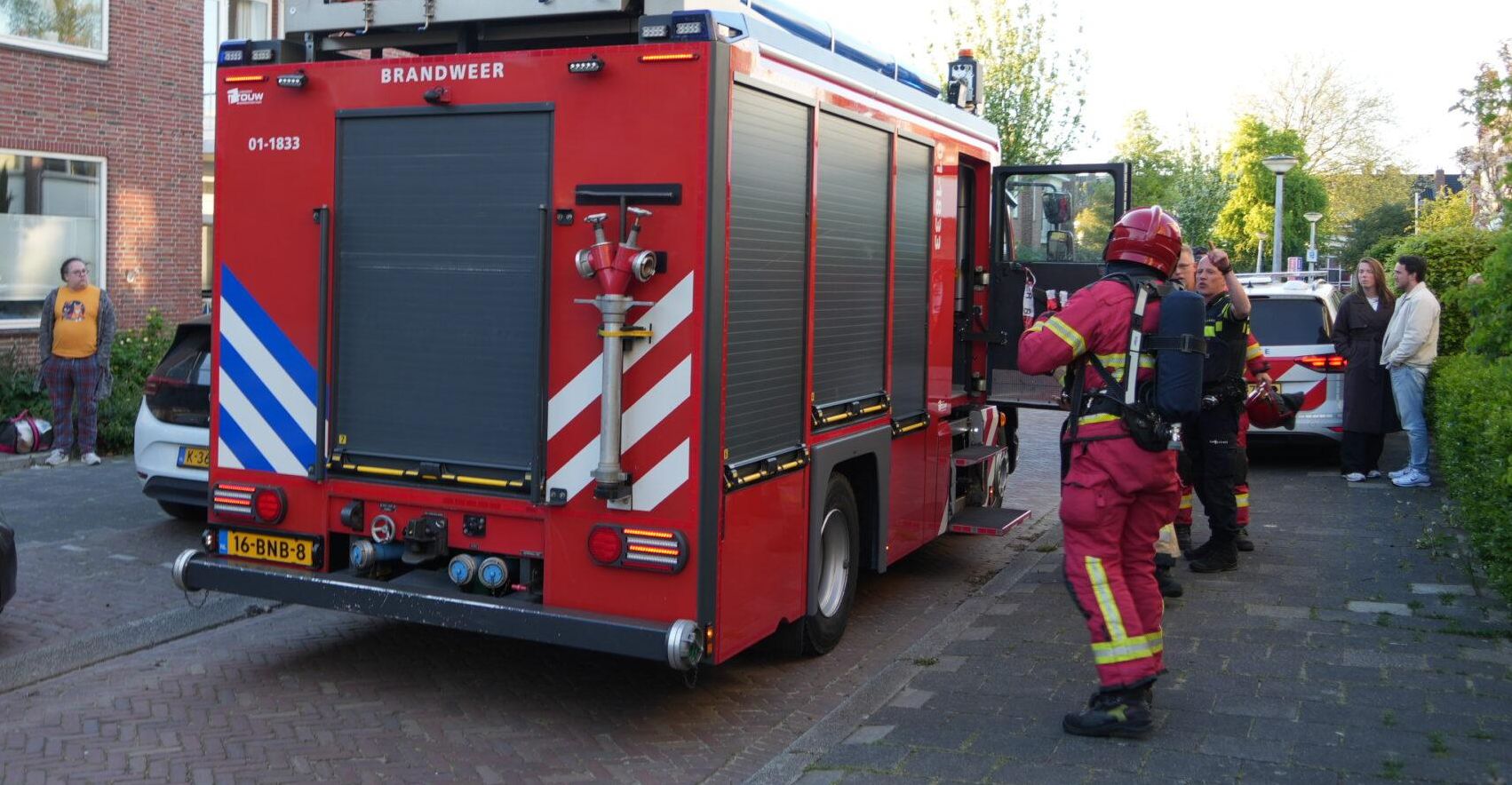 Brand in woning aan Huygensstraat snel geblust