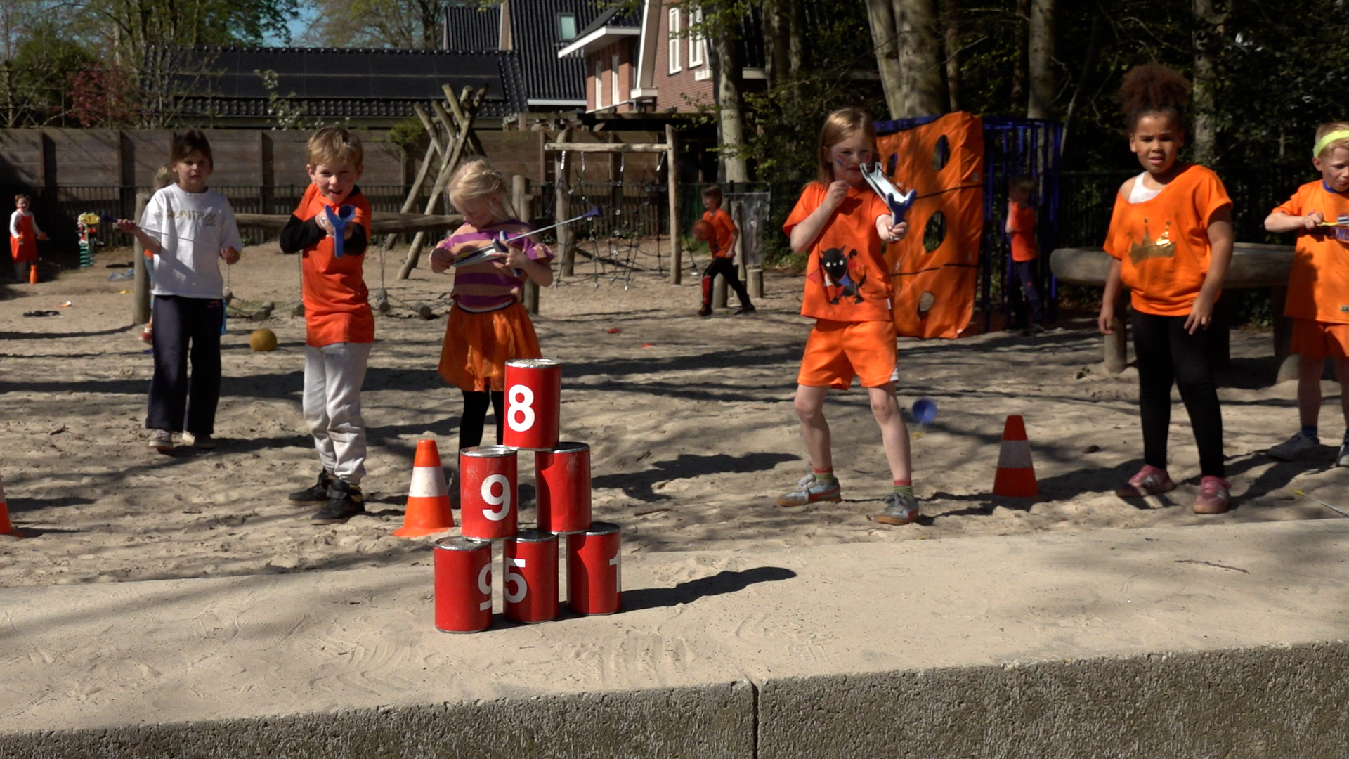 Koningsspelen in Glimmen bij de Quintusschool