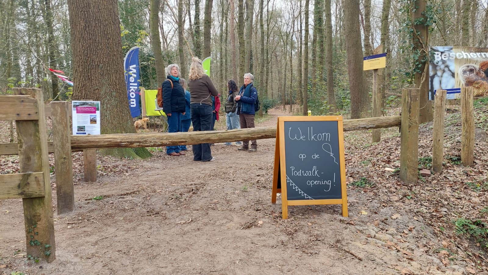 Podwalk over het Noordlaarderbos gelanceerd