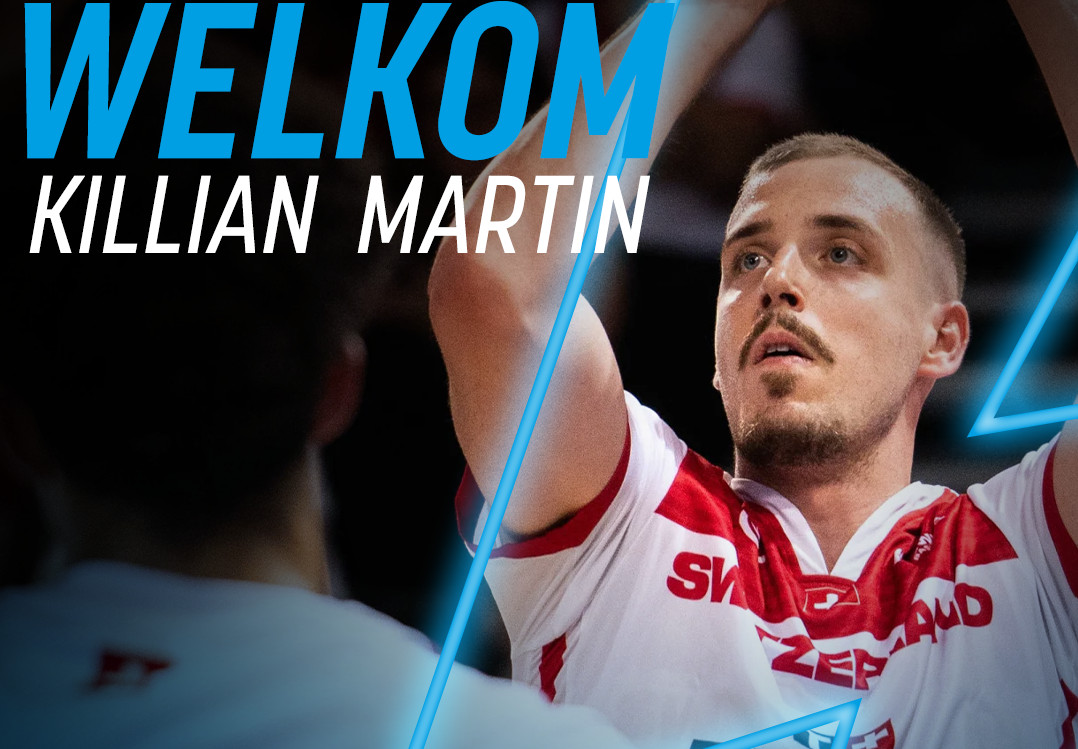 Zwitserse international Killian Martin gaat Donar versterken