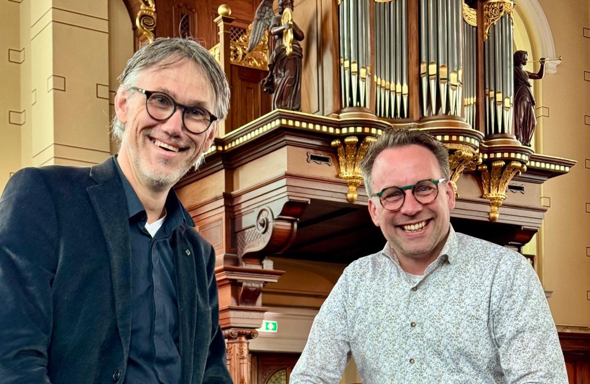 ‘Samen zingen’ met Marco den Toom en Bert Noteboom in de Martinikerk
