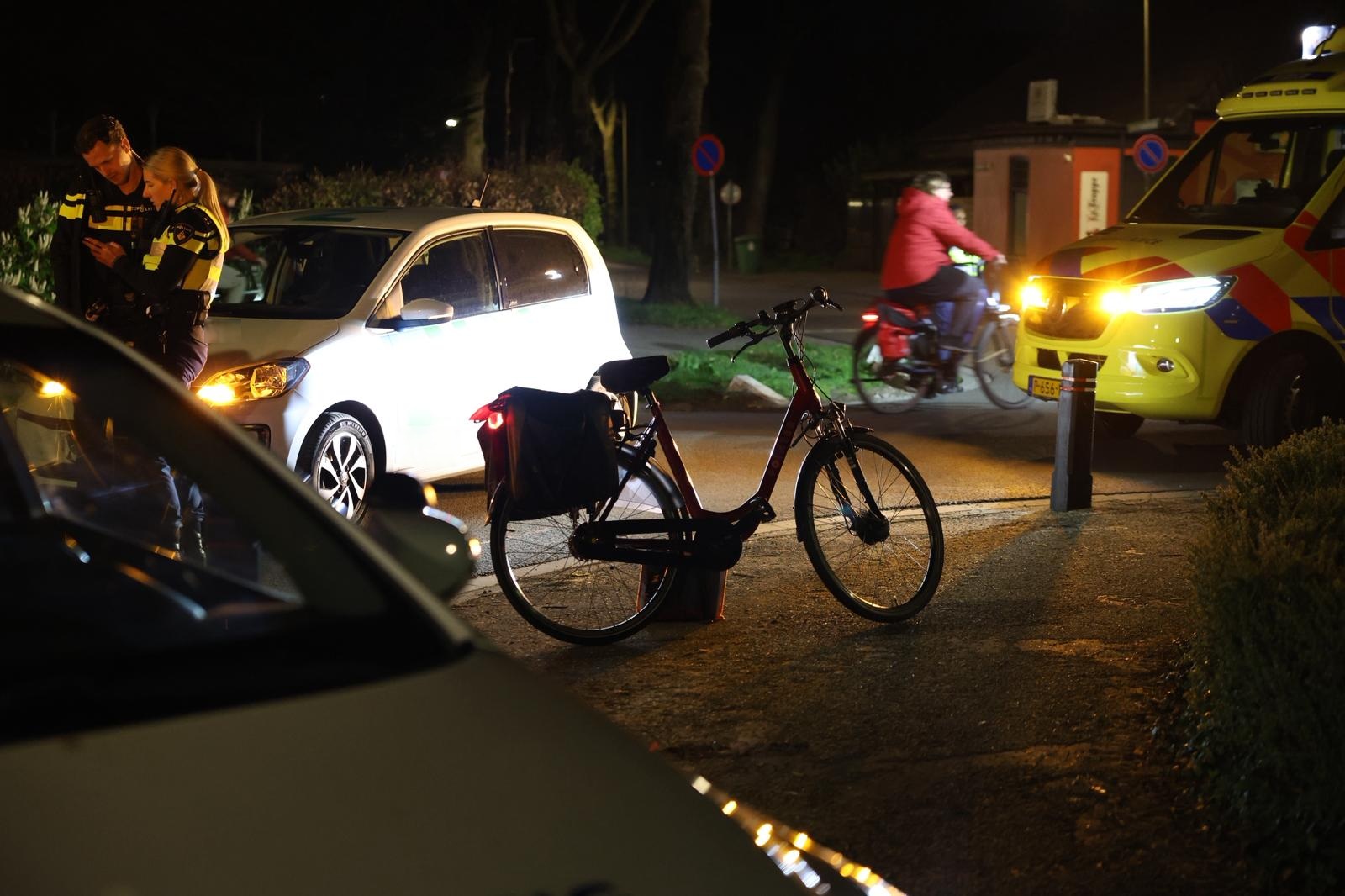 Fietser gewond bij verkeersongeluk in Haren