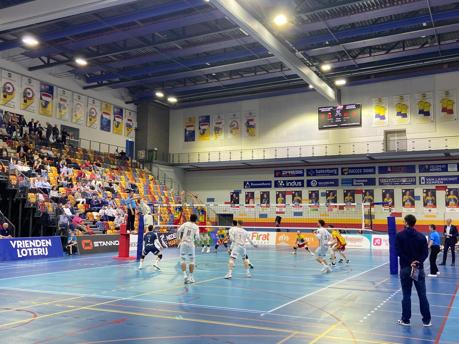 Lycurgus naar finale play-offs na winst in Apeldoorn