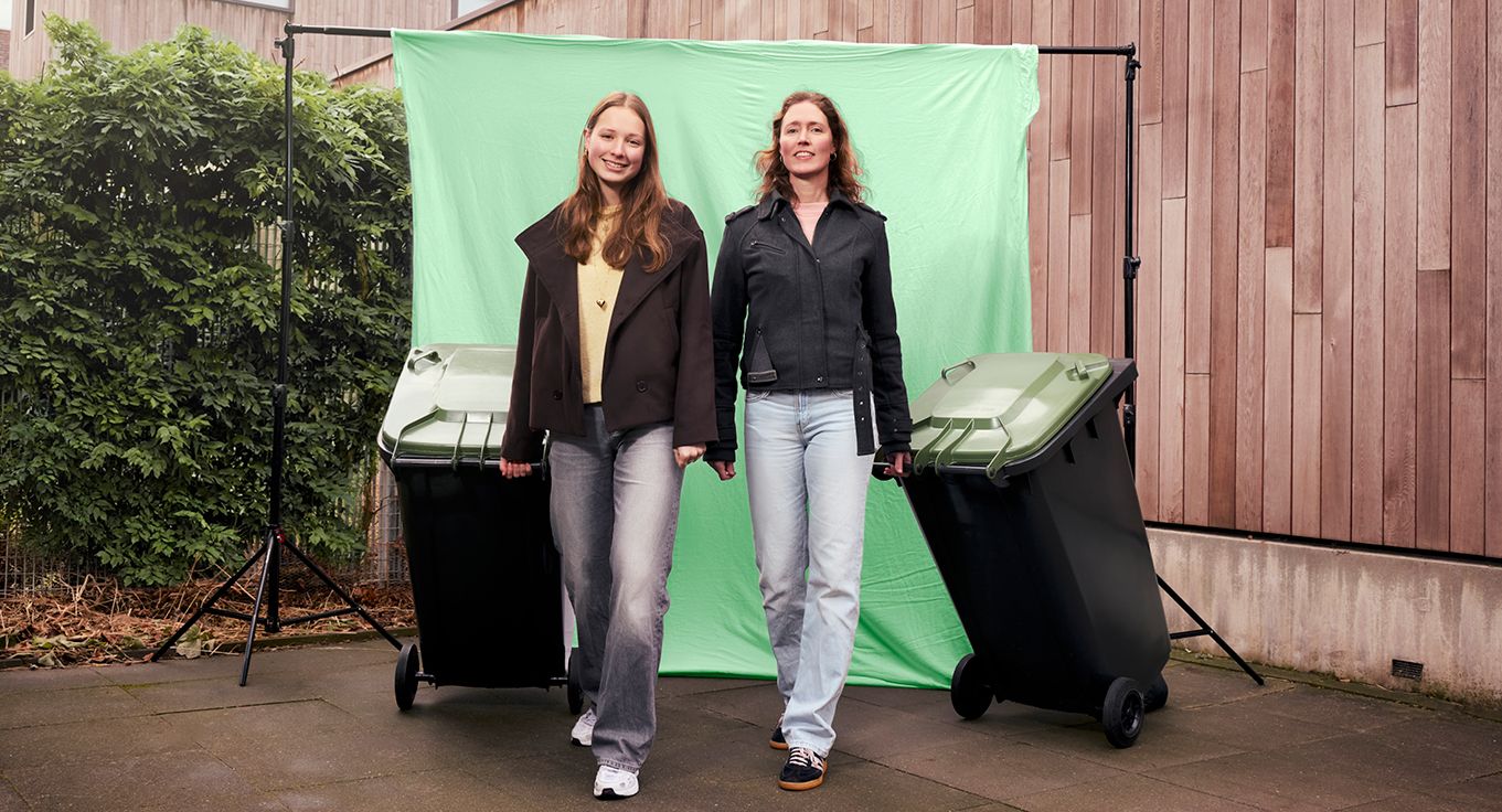 Gratis GFT-container tijdens Afvalvrijdag bij Jumbo aan Wilhelminakade