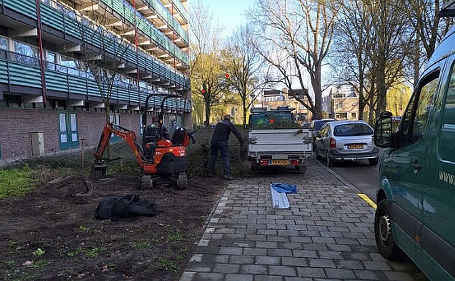 Stadspartij twijfelt aan ‘eerlijk, groen en duurzaam’ beleid nu beplanting wordt ingeruild voor tijd