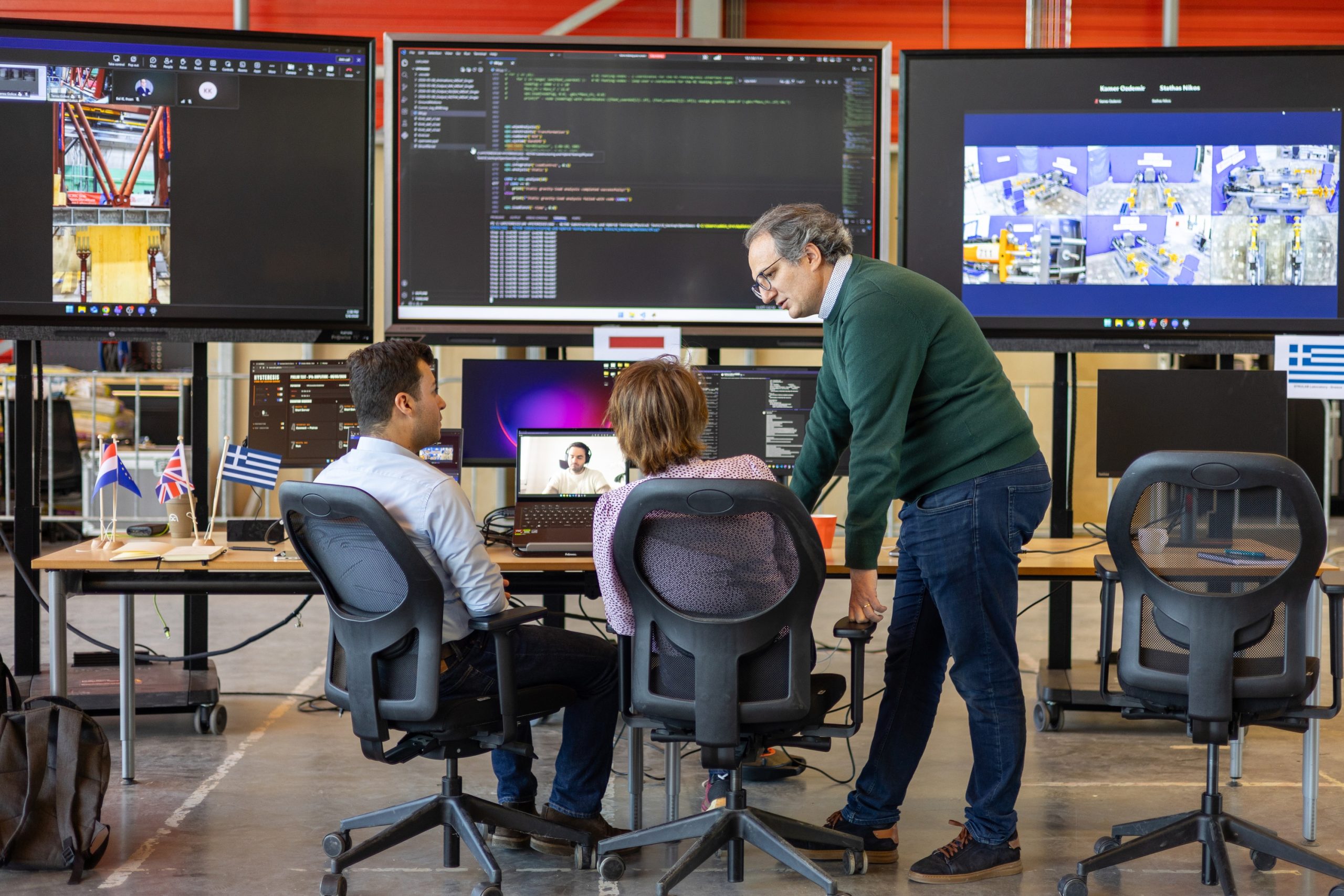 Hanze test houten gebouw digitaal op aardbevingen