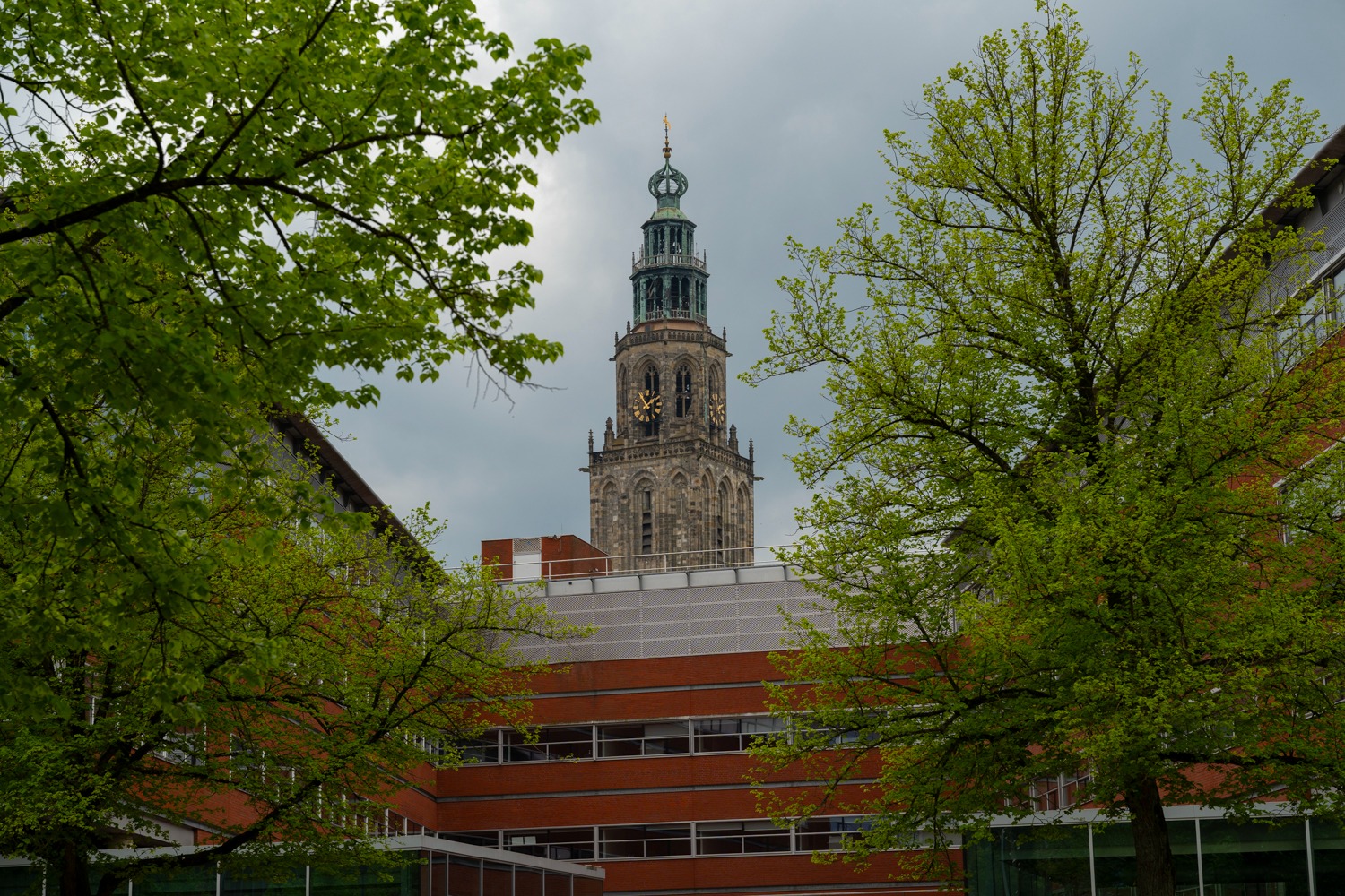 “Maandag af en toe zon en een buitje, later in de week vaker zon en hogere temperaturen”