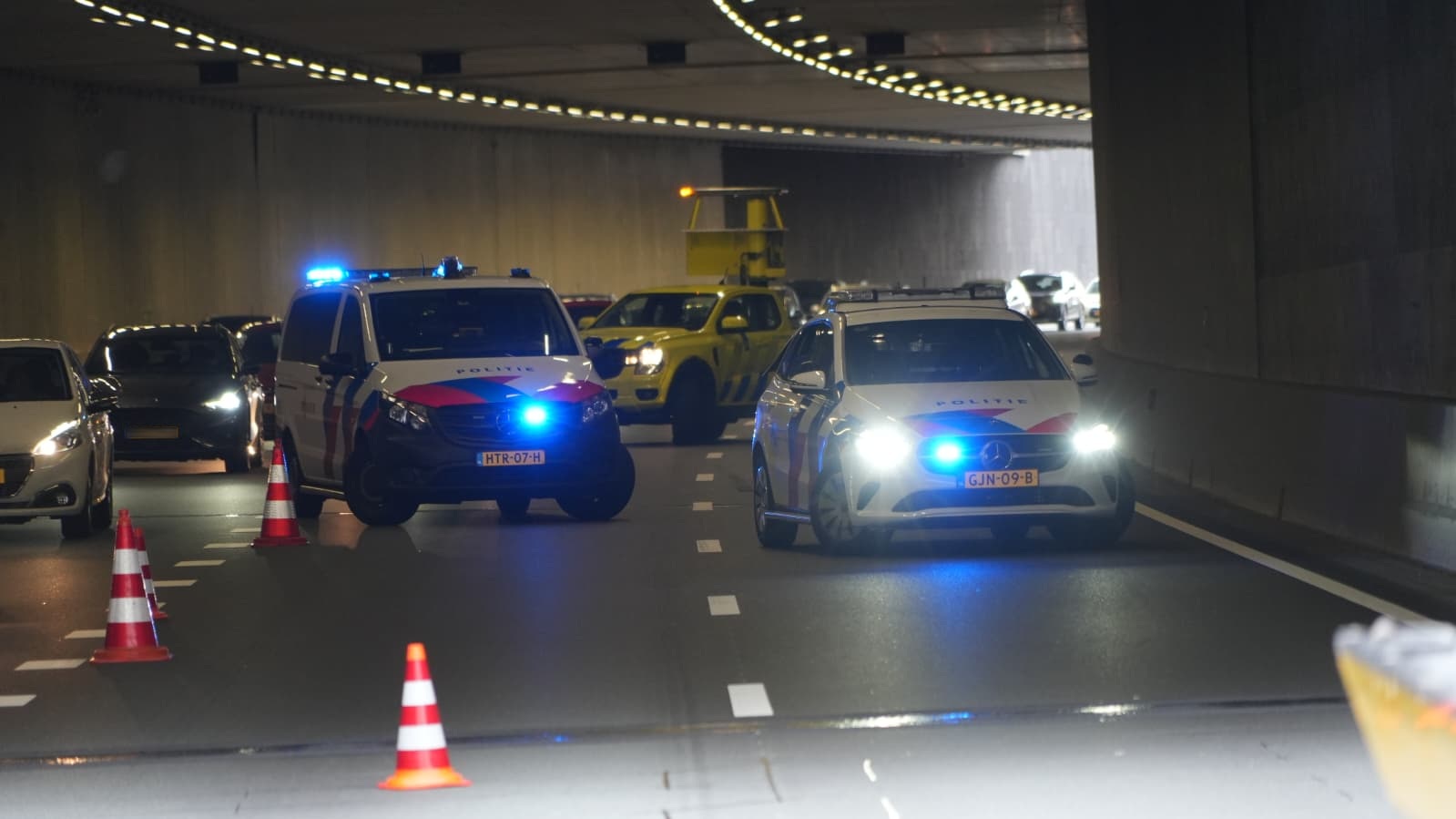 Verkeersongeluk op zuidelijke ringweg zorgt voor file tijdens avondspits