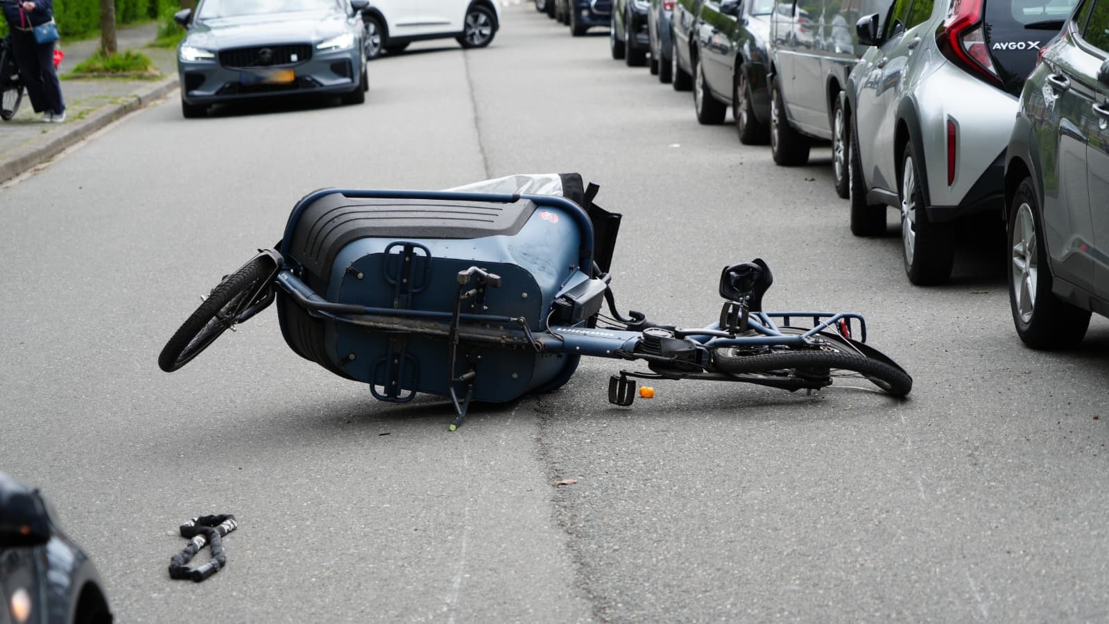 Fietser gewond bij verkeersongeluk Haydnlaan