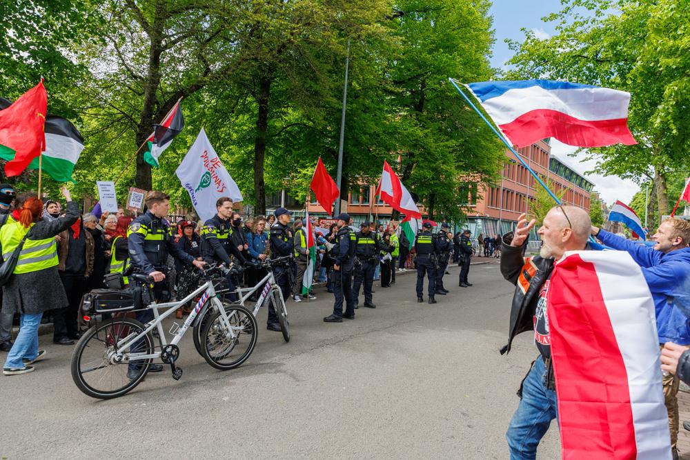 Demonstratie Ossenmarkt zonder incidenten verlopen (foto’s)