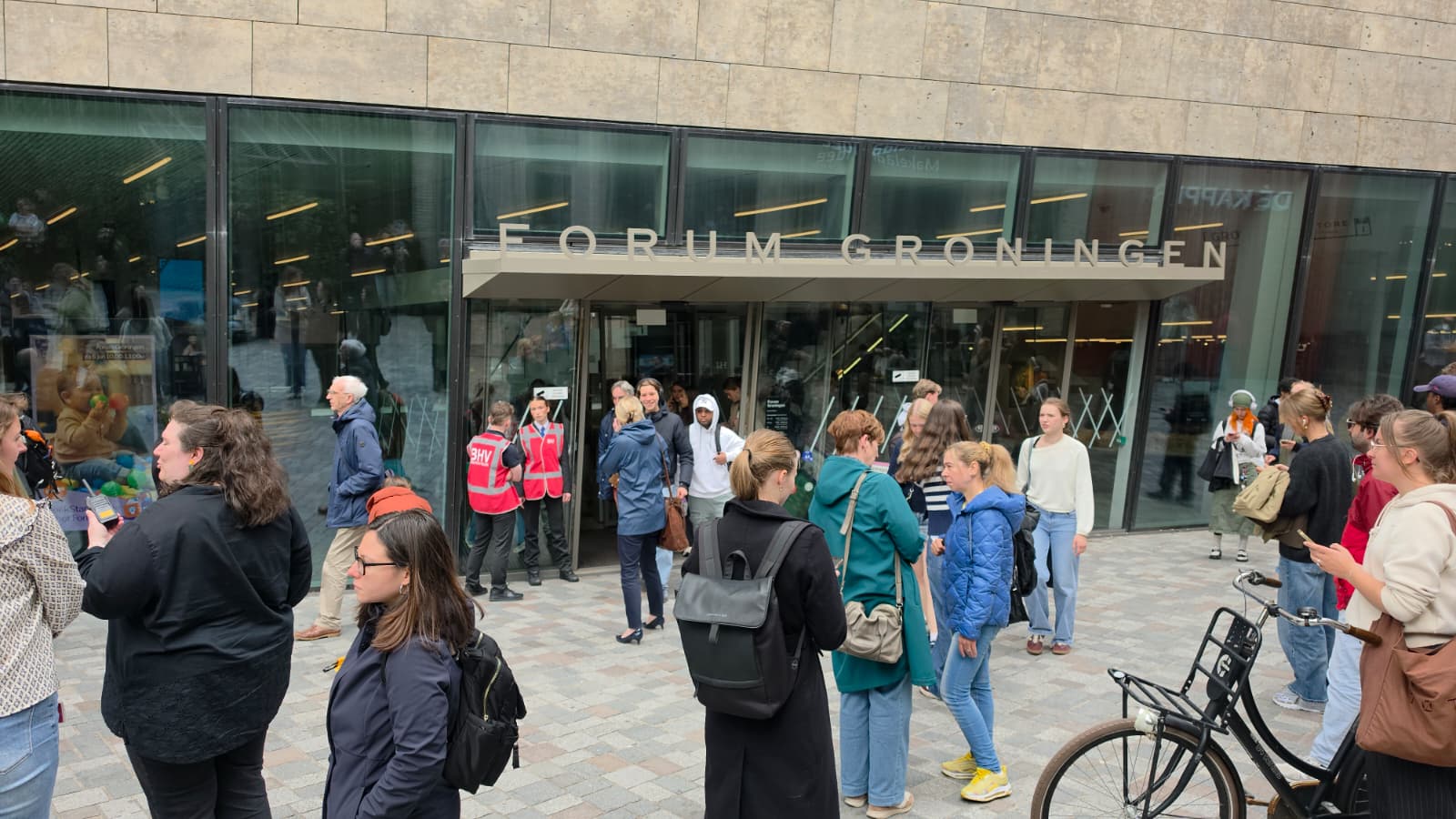 Forum korte tijd ontruimd, maar brandalarm blijkt loos