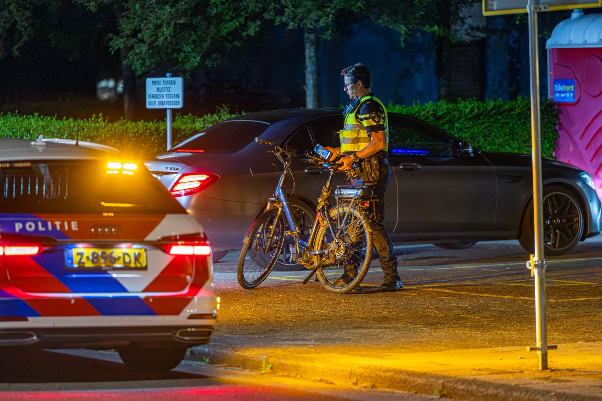 Fietser gewond bij verkeersongeluk Goudlaan