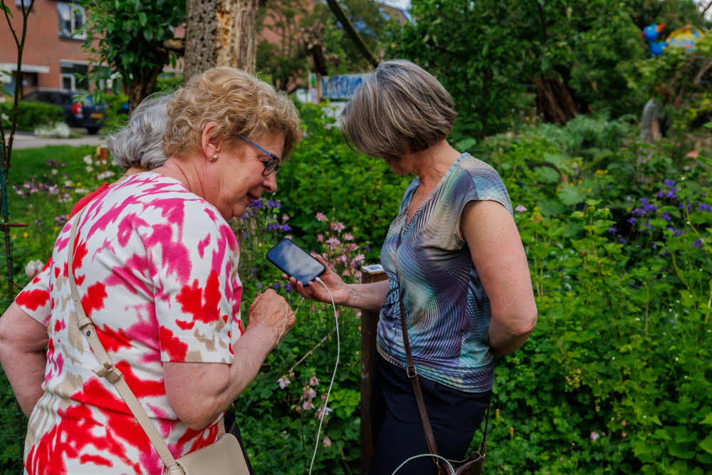 Beijumse Torteltuin omgedoopt tot luistertuin