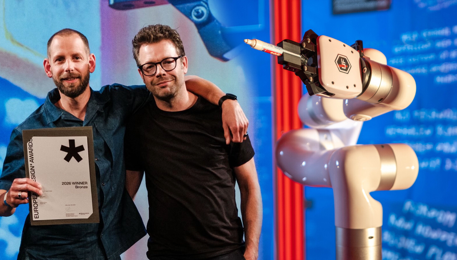 Gronings kunstenaarsduo wint Europese designprijs met ‘geschiedenis schrijvende’ robotarm