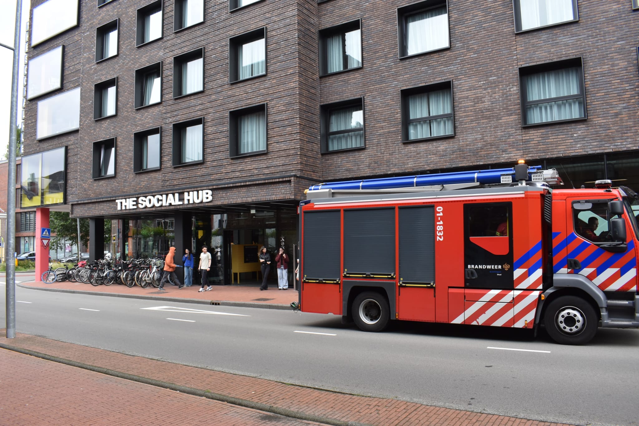 Kookkunsten zorgen voor stoomvorming en inzet van brandweer in The Social Hub