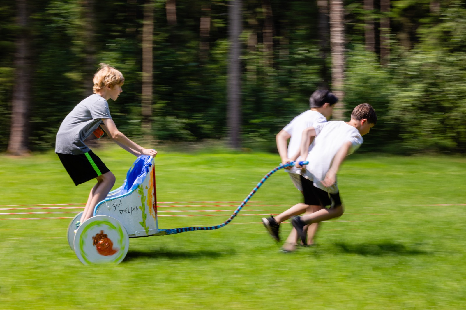 Griekse goden in Elp: olympisch kamp verbindt 140 noordelijke vrijeschool-leerlingen