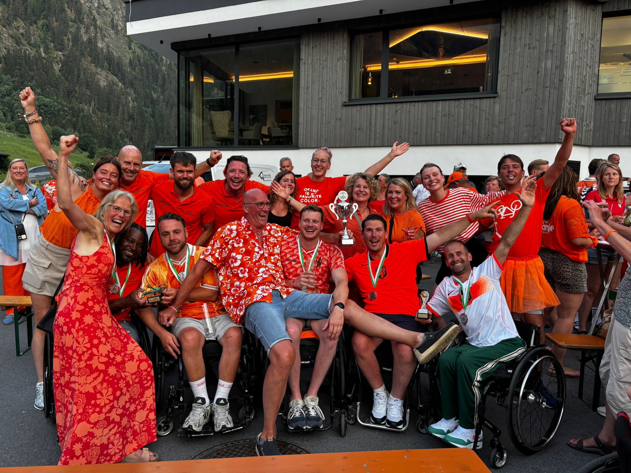 UMCG Handbike Team succesvol op Kaunertaler Gletscher bij HandbikeBattle: “Ik ben ontzettend blij”
