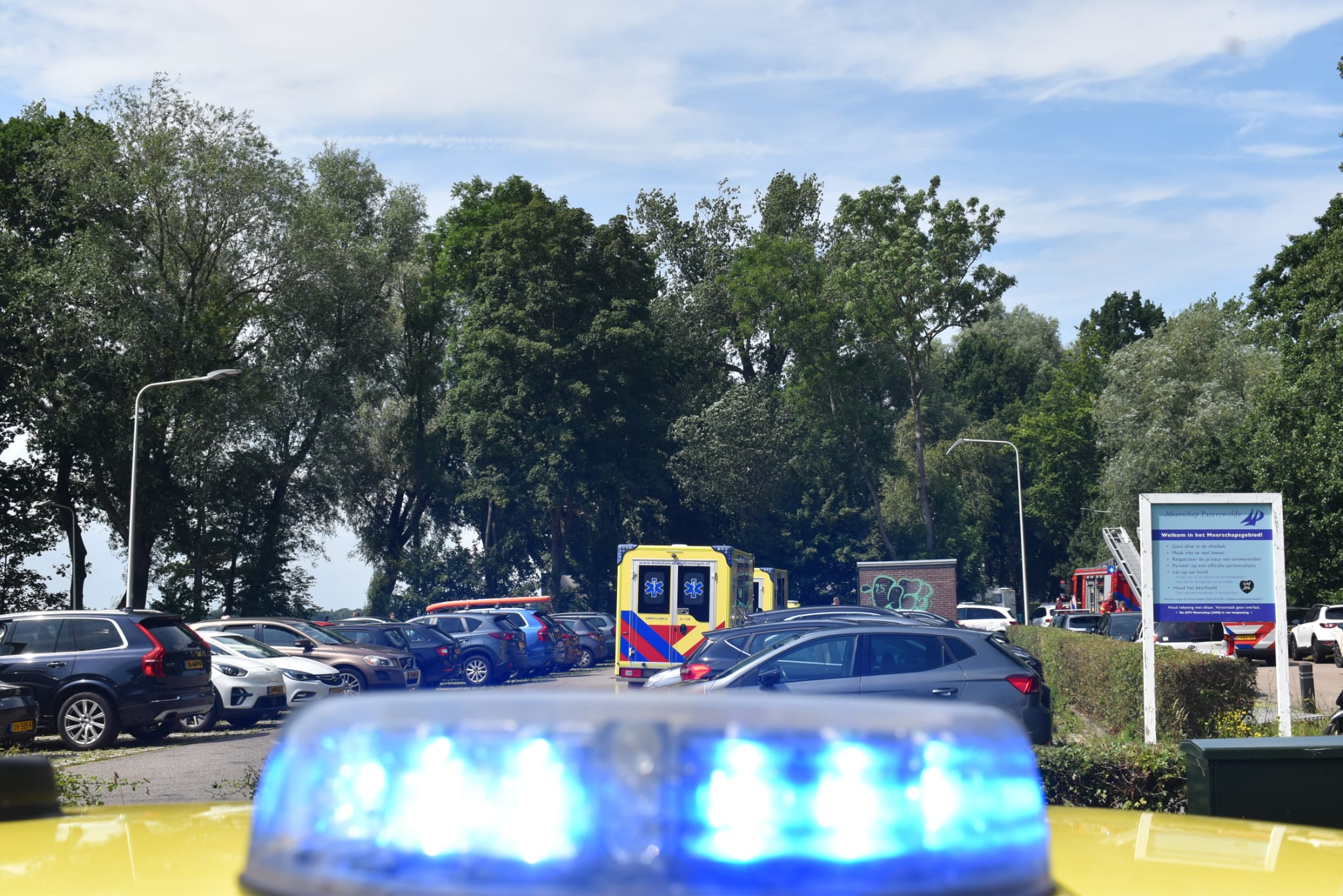 Man overleden op Paterswoldsemeer