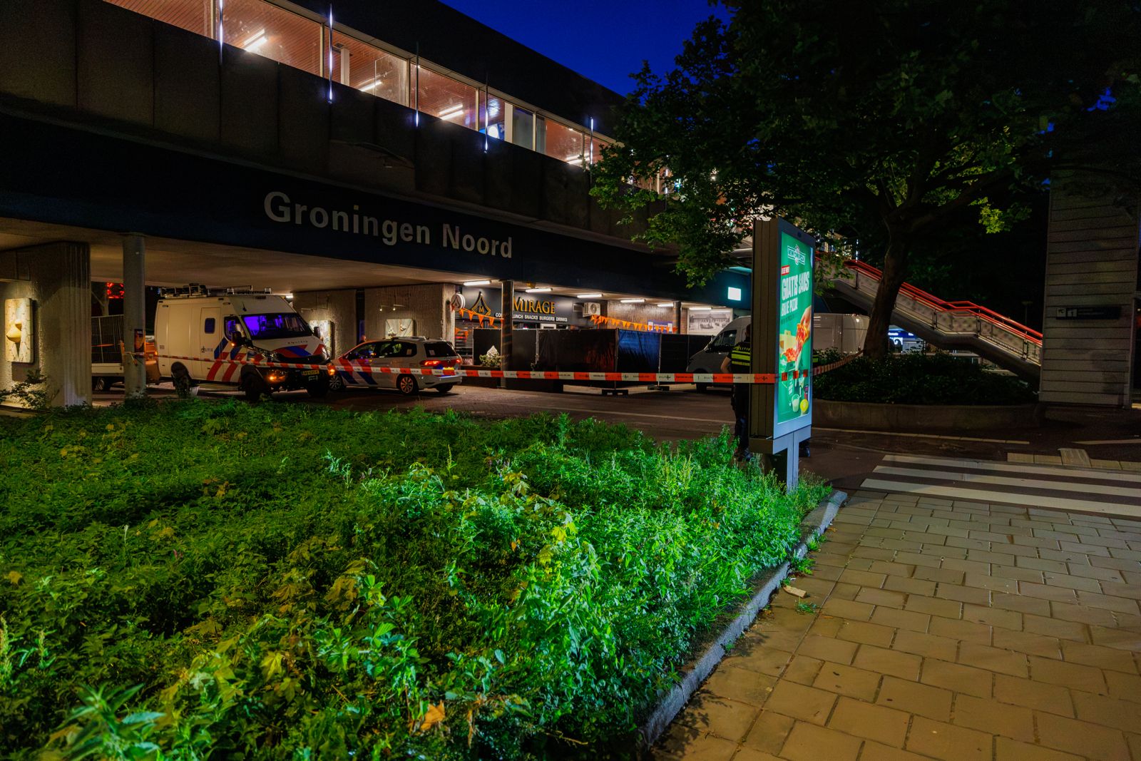Vier personen opgepakt vanwege illegale kansspelen in eetcafé onder Noorderstation