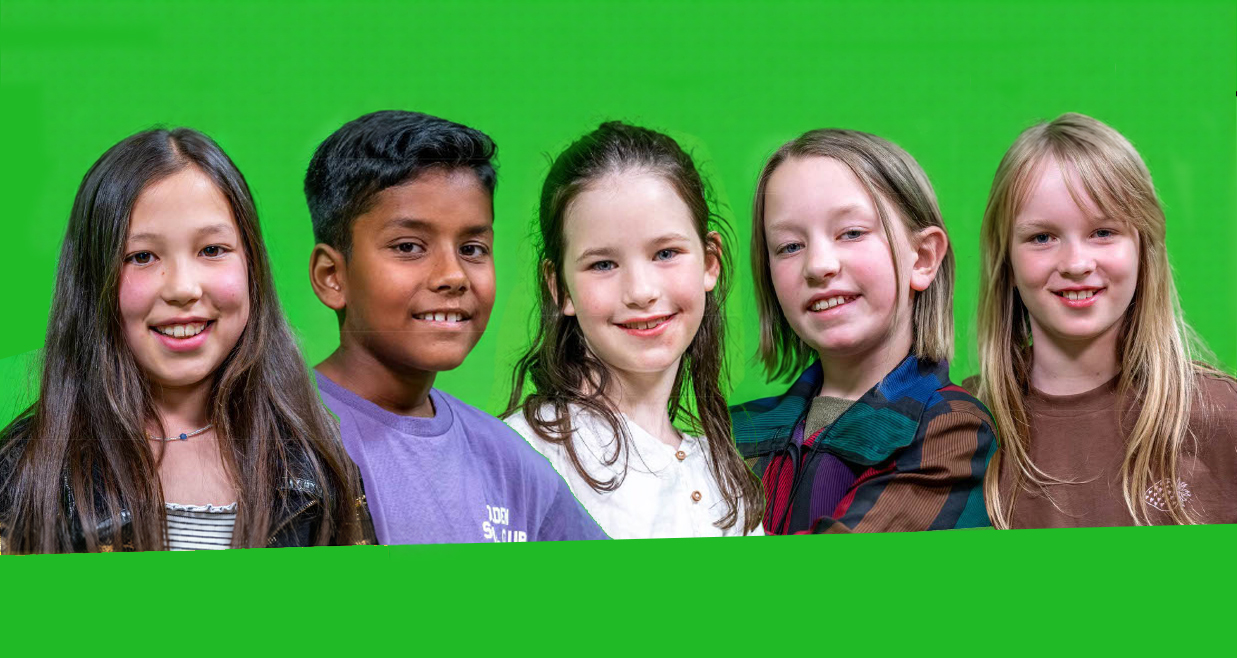 Deze vijf kandidaten maken dinsdag kans om de nieuwe kinderburgemeester van Groningen te worden