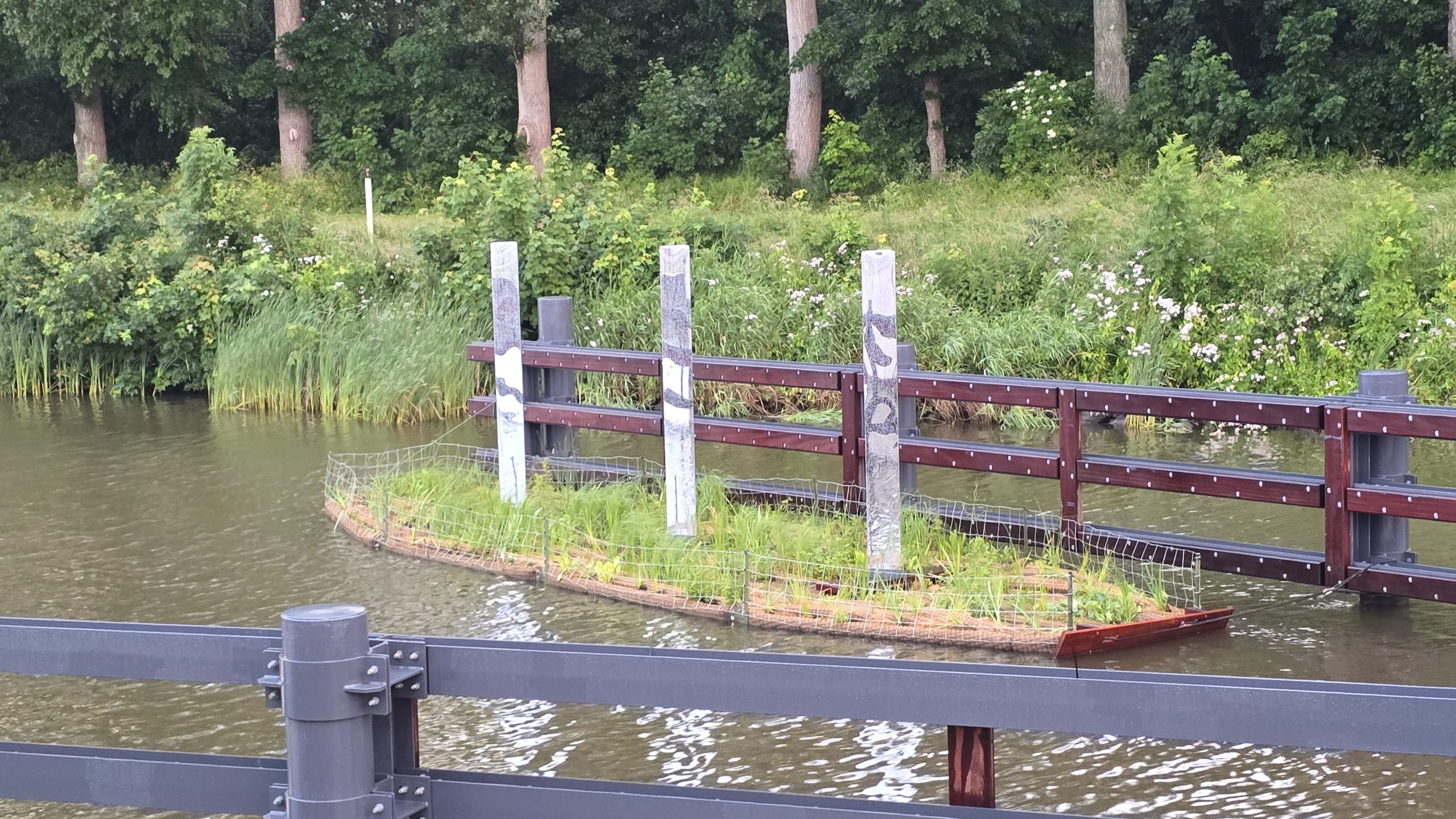 Drijvend ‘eiland’ van Noorderzijlvest vaart donderdag door Stad