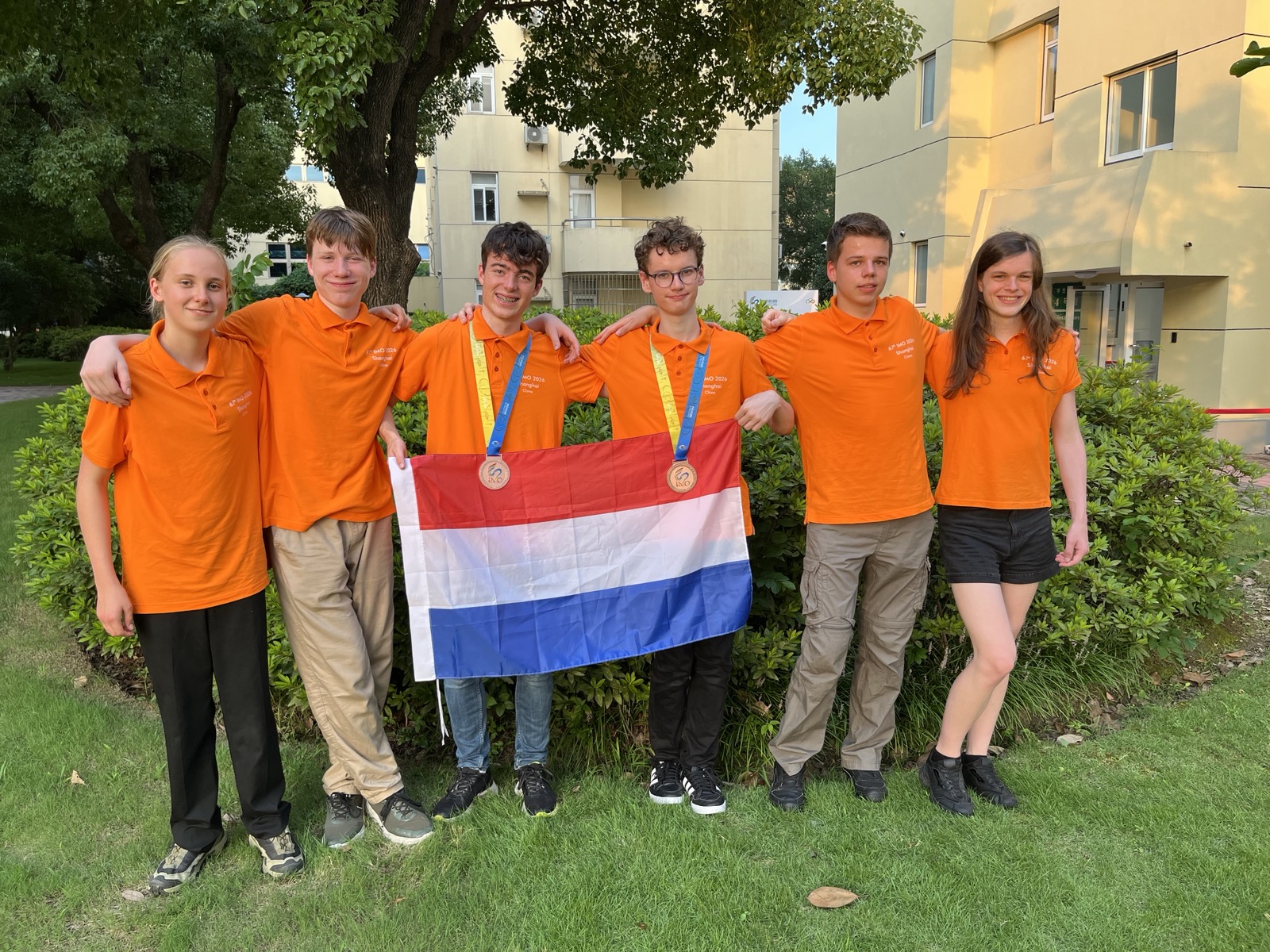 WLG-leerling Josiah ’t Hart wint brons op Wiskunde Olympiade in China