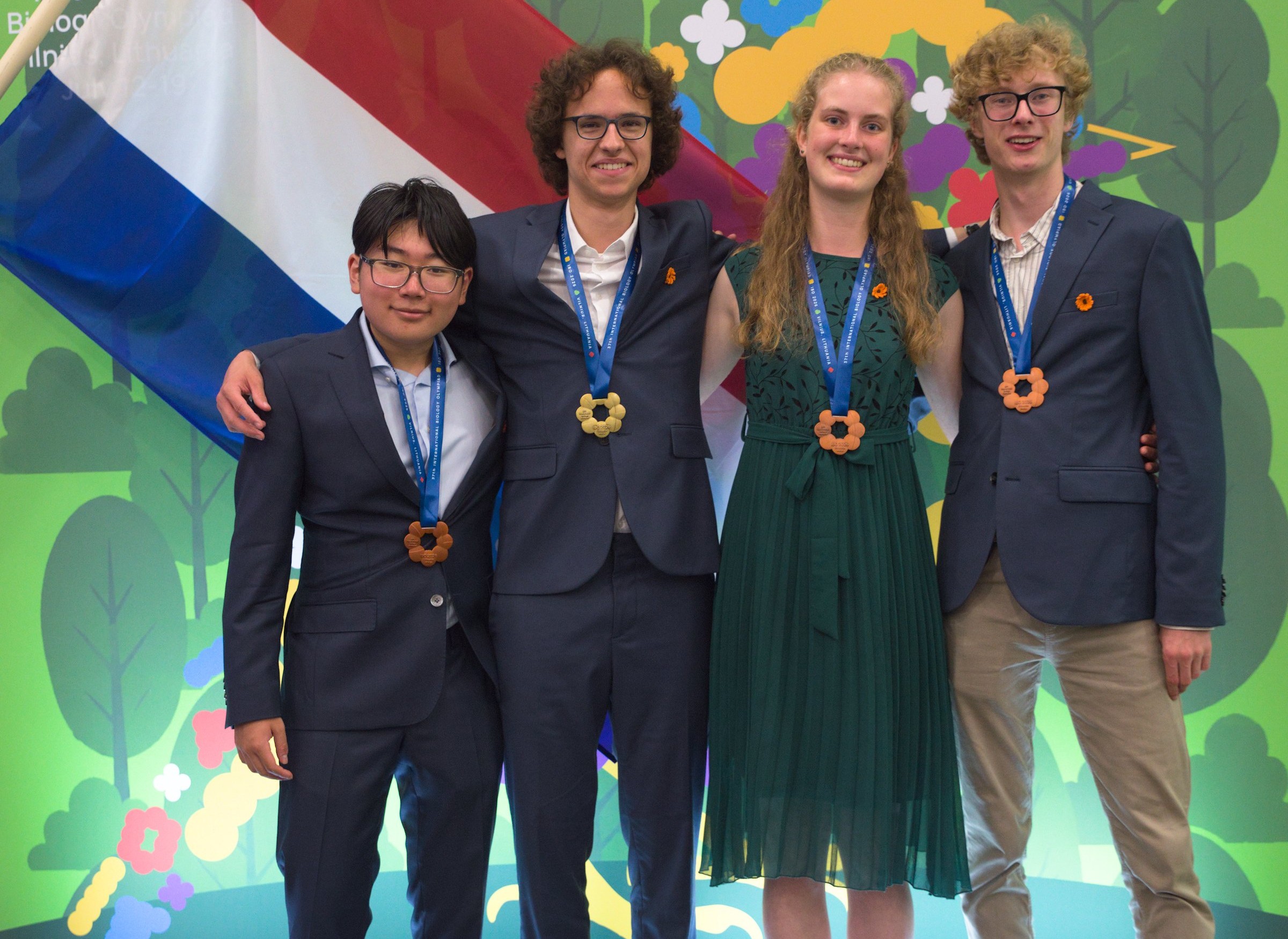 WLG’er Fosse Bekker wint bronzen medaille op Biologie Olympiade in Litouwen