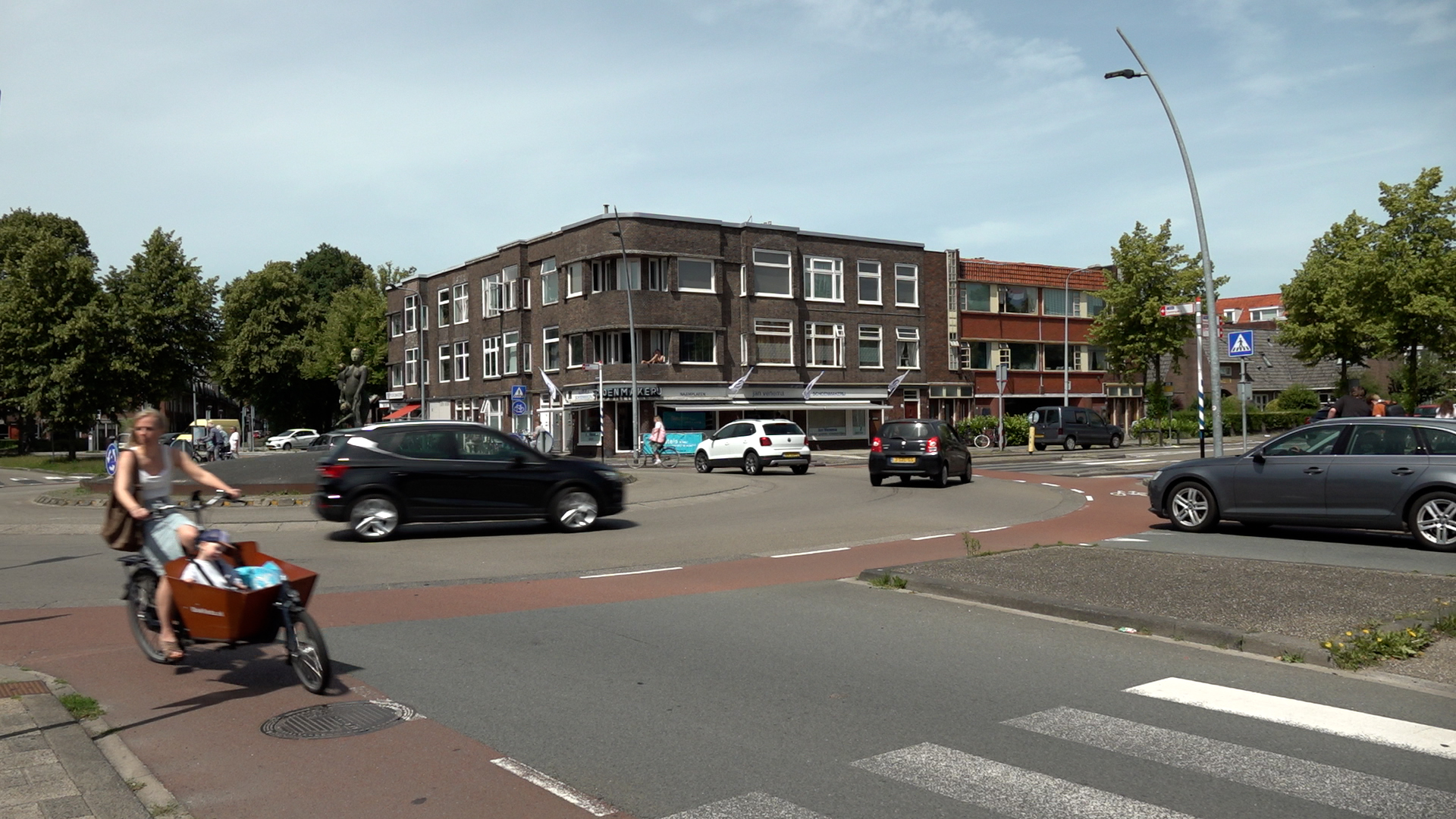 Rotonde Korreweg ruim drie weken afgesloten