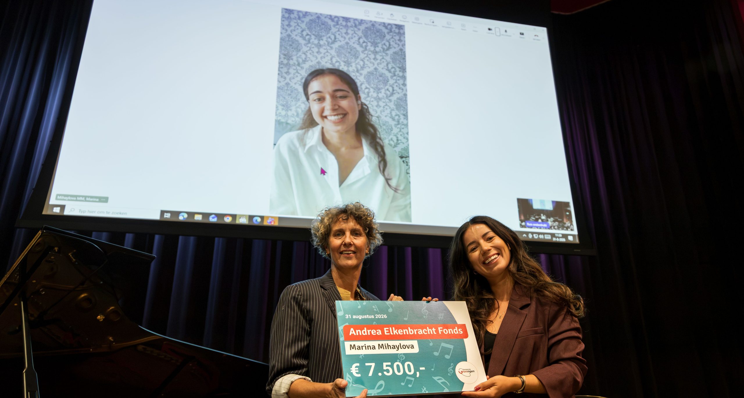 Saxofoniste Marina Mihaylova krijgt jaarlijkse beurs van gemeente voor vervolgstudie in Oostenrijk
