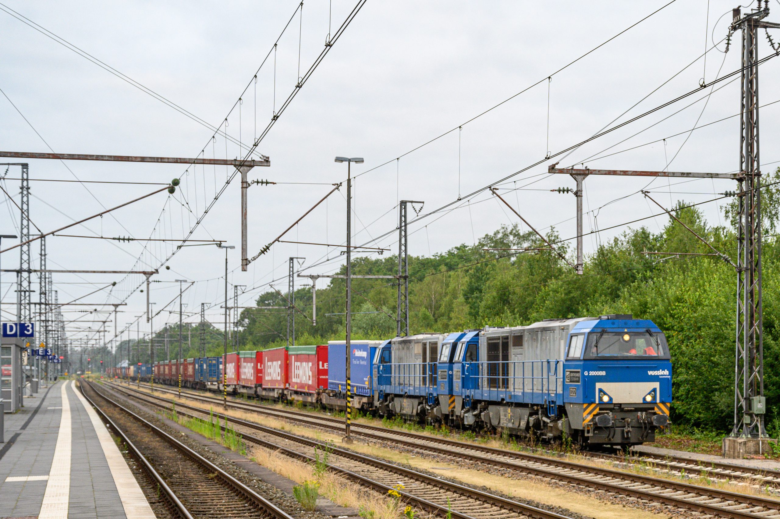 Eerste testtreinen rijden tussen Bad Nieuweschans en Leer