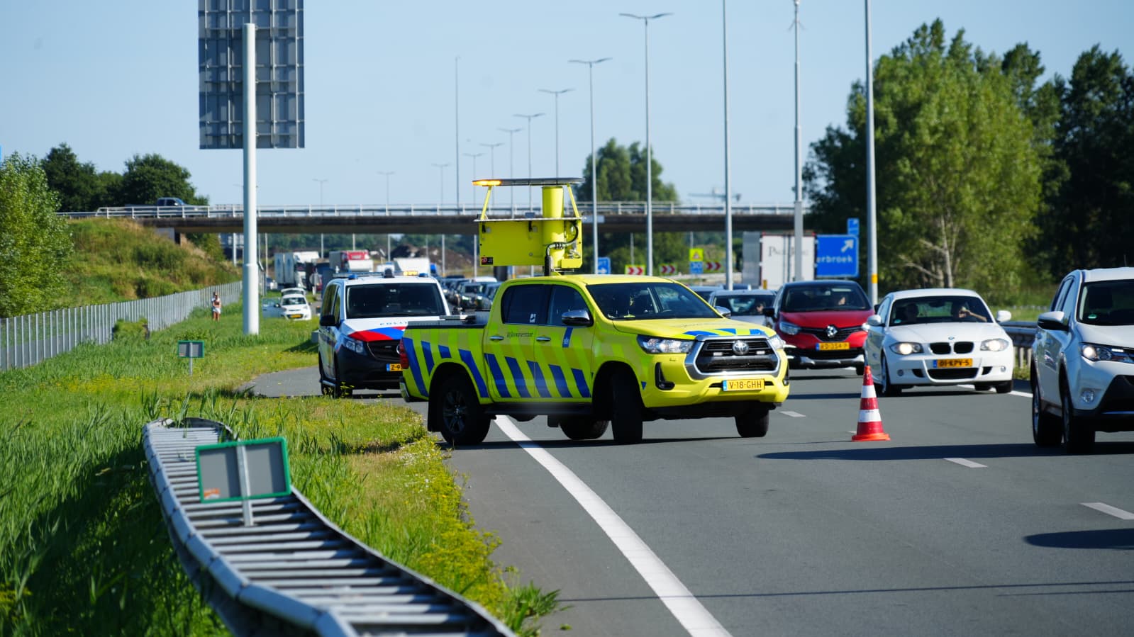 Verkeersdrukte op Ring-Zuid na kop-staartbotsing tussen Westerbroek en Euvelgunne